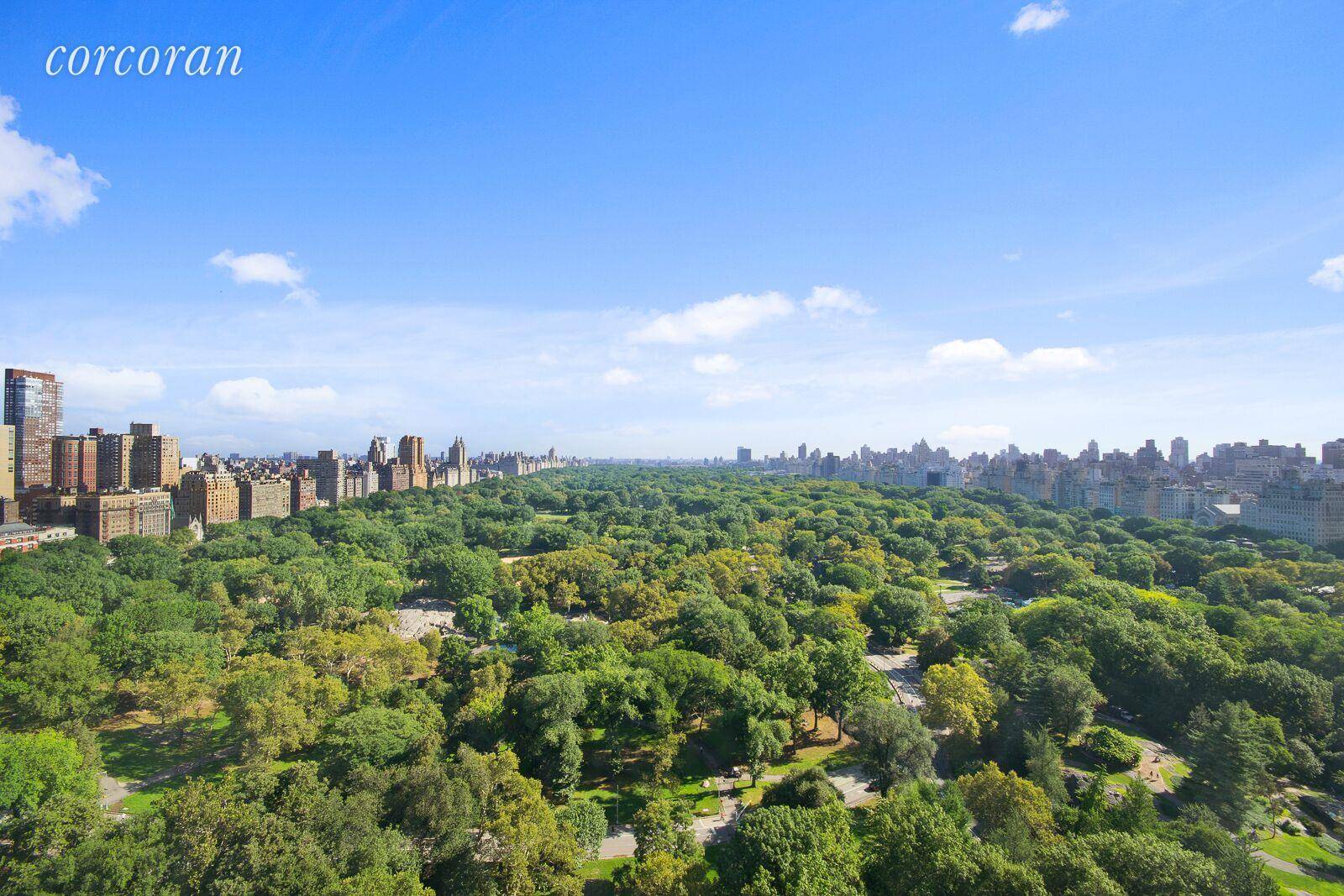 Enjoy breathtaking, unobstructed Central Park views from this amazing 2 bed 2 bath condominium perched high on the 25th floor of the historic Essex House.