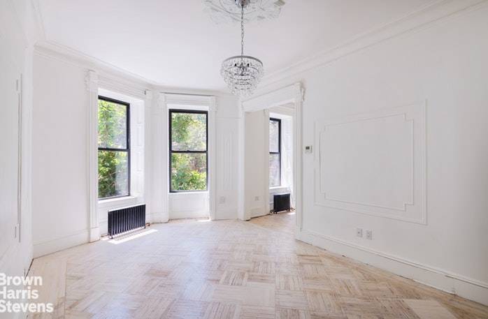 Live large or simply invest in this historic and restored massive three unit townhouse on the border of Clinton Hill and Bedford Stuyvesant.