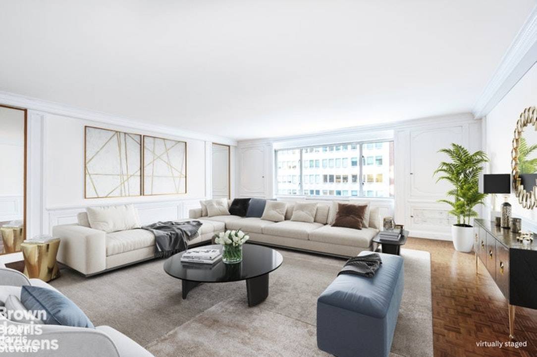 Unique opportunity to combine two high floor, Park Avenue facing apartments to create a stunning sun flooded 4 Bedroom 4 Bathroom home in one of the most convenient East Side ...