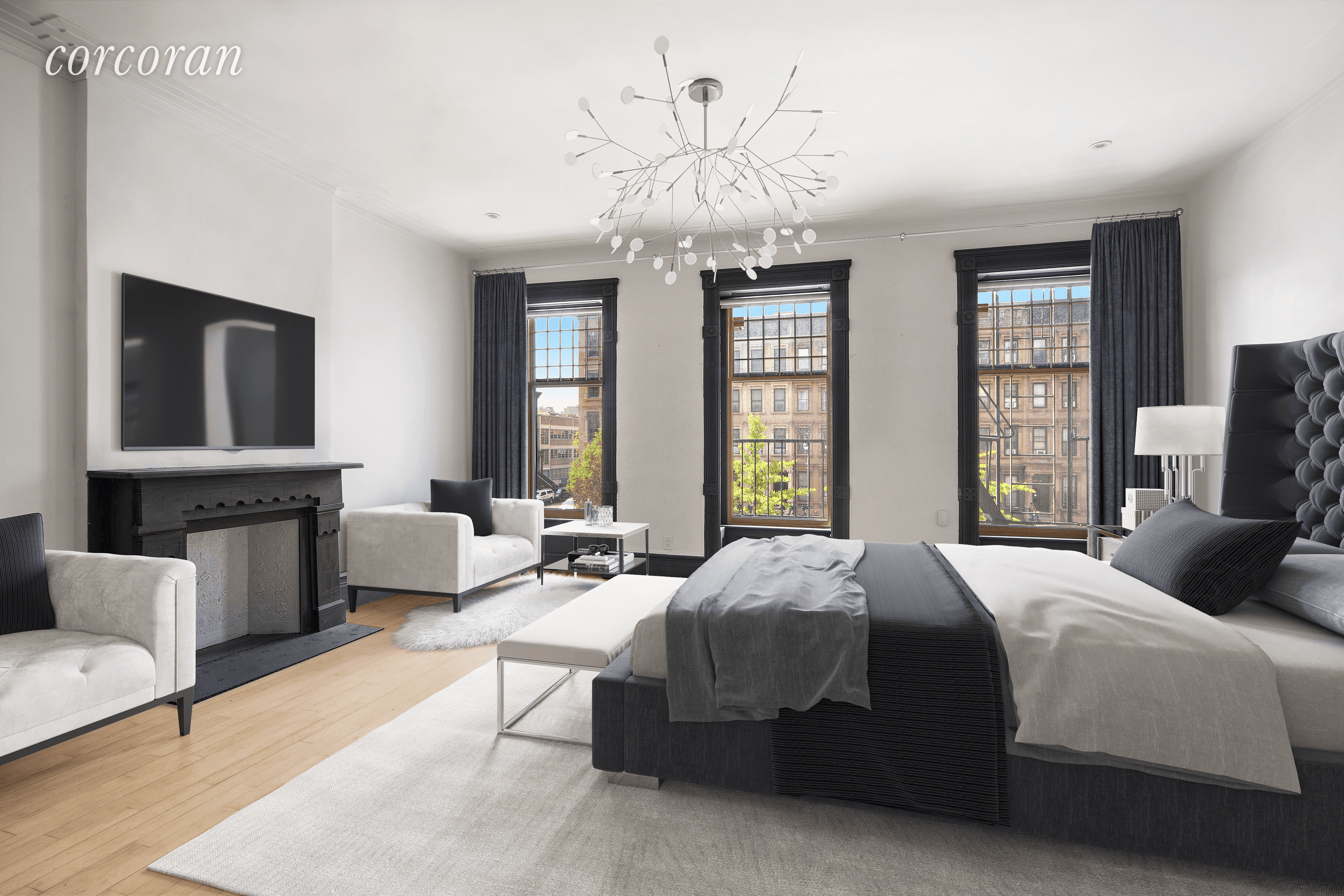 Welcome to 246 Lenox Avenue this 22 foot wide home is 7, 000 square feet spread across 5 floors not including the cellar boasting 13 feet high ceilings on the ...