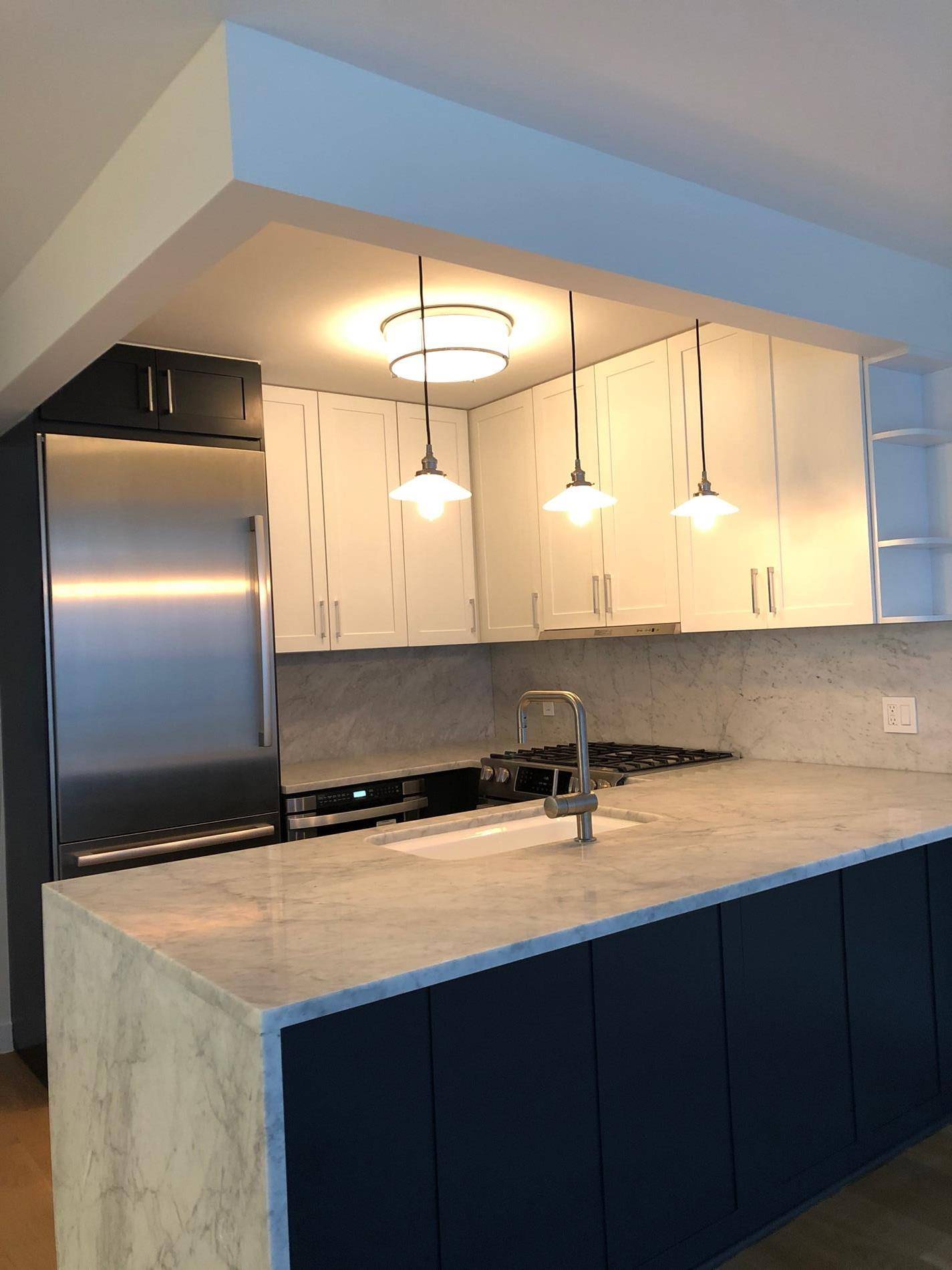 Never lived in, all brand new one bed one bath apartment 2L at The Fifth Avenue Condominium is located only 2 blocks from Central Park, just north of Museum Mile.