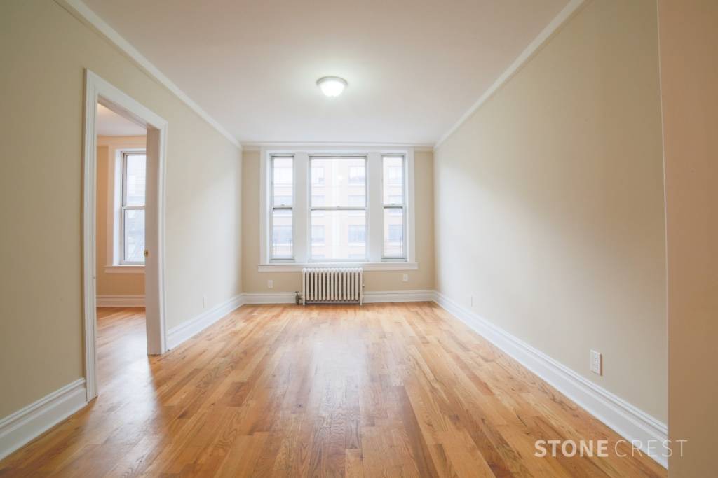 Sunny South facing large renovated 3 Bedroom apartment located on a beautiful block at West 122nd and Broadway in an Elevator Laundry Building close to Columbia.