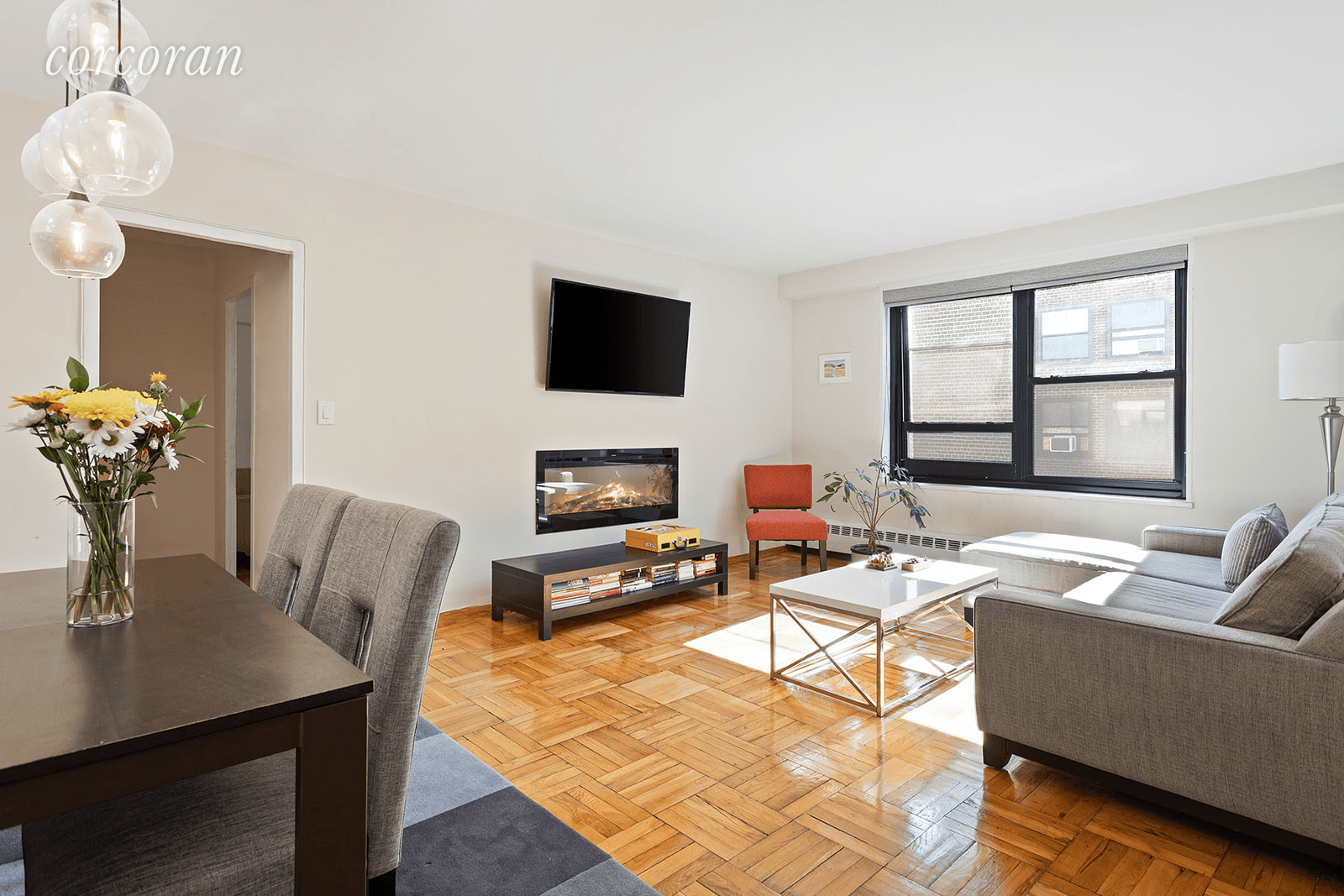 The best deal in Clinton Hill This top floor, renovated, extra large one bedroom home has southern light from brand new over sized windows.