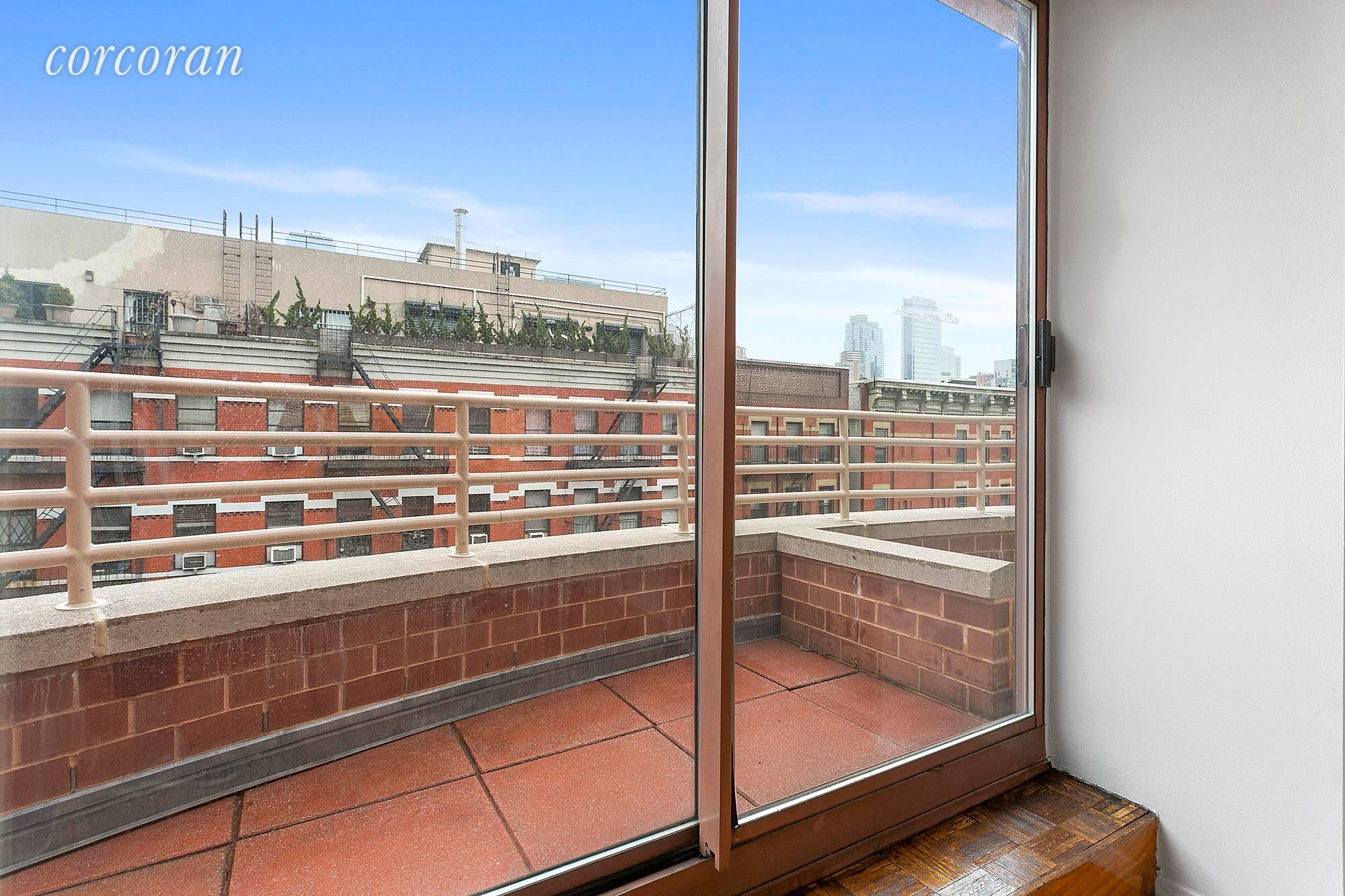 Residence 5A is a large, bright and sunny converted one bedroom with a terrace.