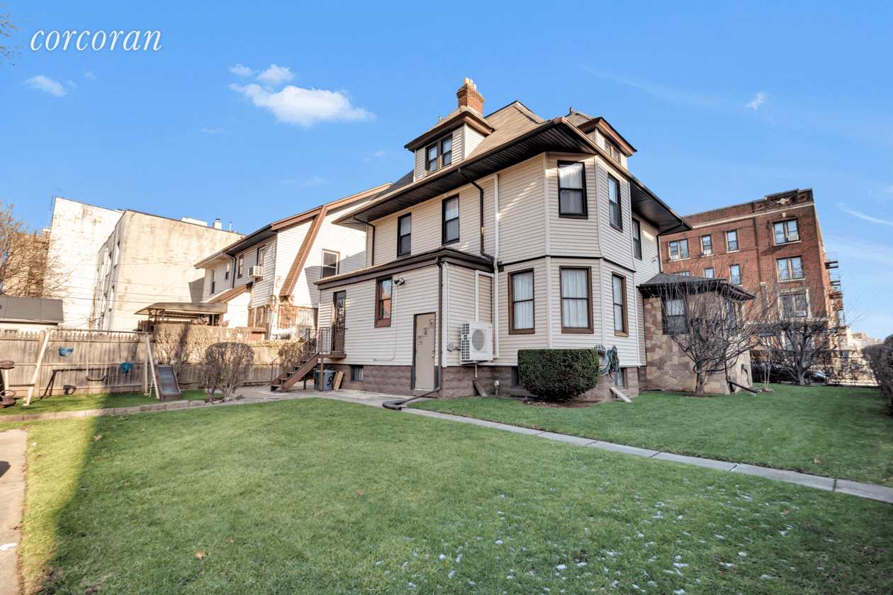 596 E 26th Street is a special sprawling Victorian nestled on an oversize corner lot.