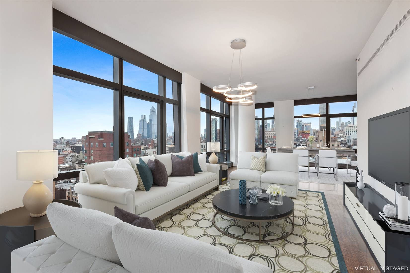 Perfectly situated between Chelsea, Greenwich Village, Flatiron, and Union Square is this striking and rare home at the intimate 35XV Condominium.