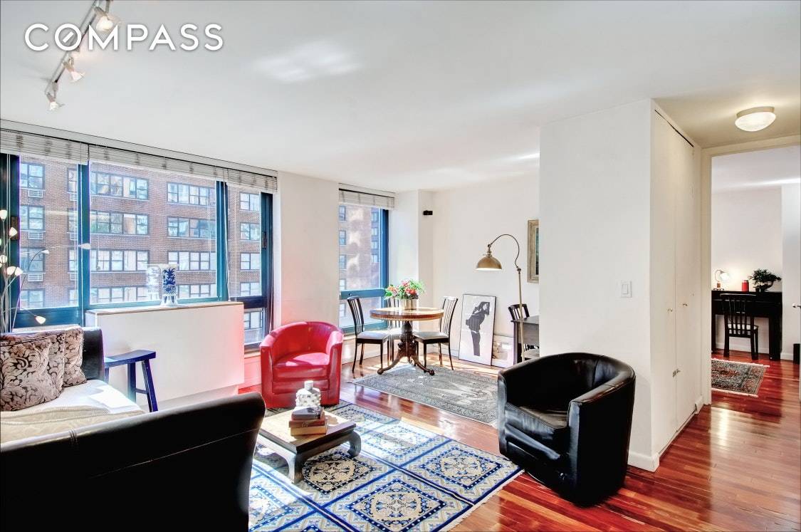 Furnished Only. Full Service Luxury 1 Bed 1 Bath in Union Square with 24 hour Doorman Concierge !