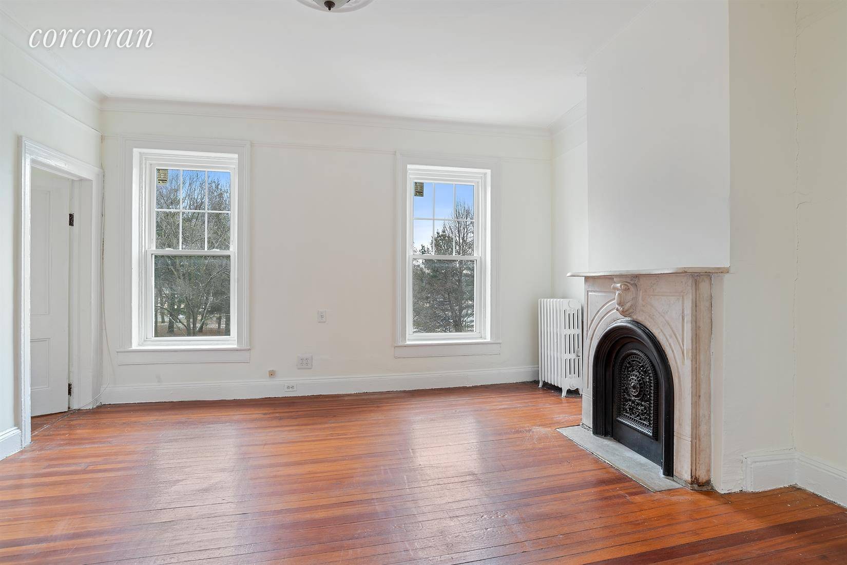 Live right across majestic Prospect Park in this circa 1840 historic property.
