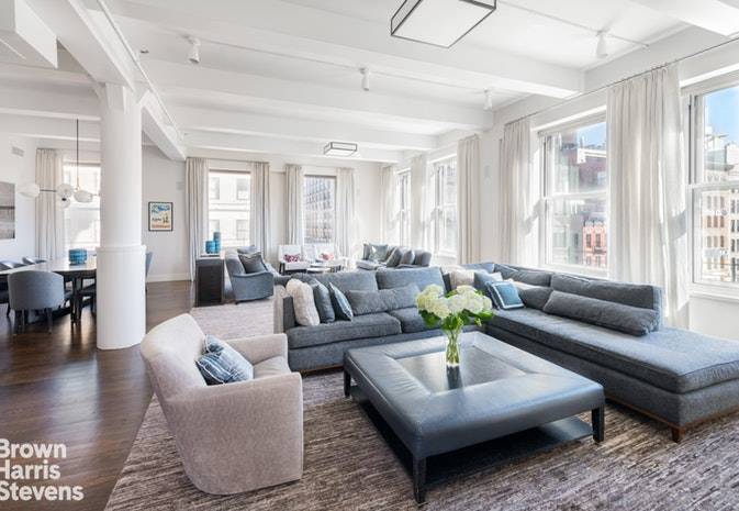 Apartment 5B, at 161 Hudson Street seamlessly blends a timeless, tasteful modern renovation with the grandeur of circa 1900 New York historic architecture.