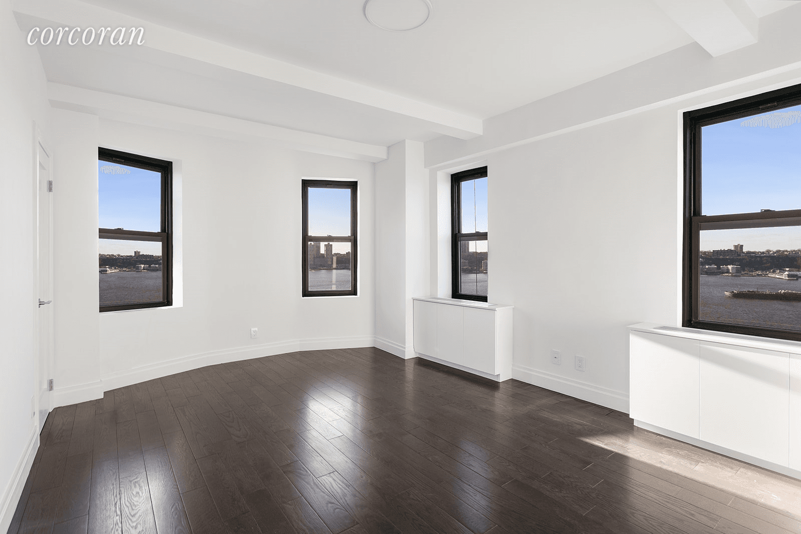 Stunning Hudson River and Riverside Park views from this mint renovated, spacious three bedroom, two bath, pre war Condo Sponsor apartment.