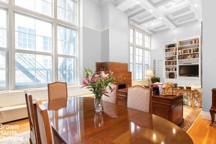 Rare opportunity to purchase a wonderful duplex at the 1908 Landmark Gainsborough Studios on Central Park South.