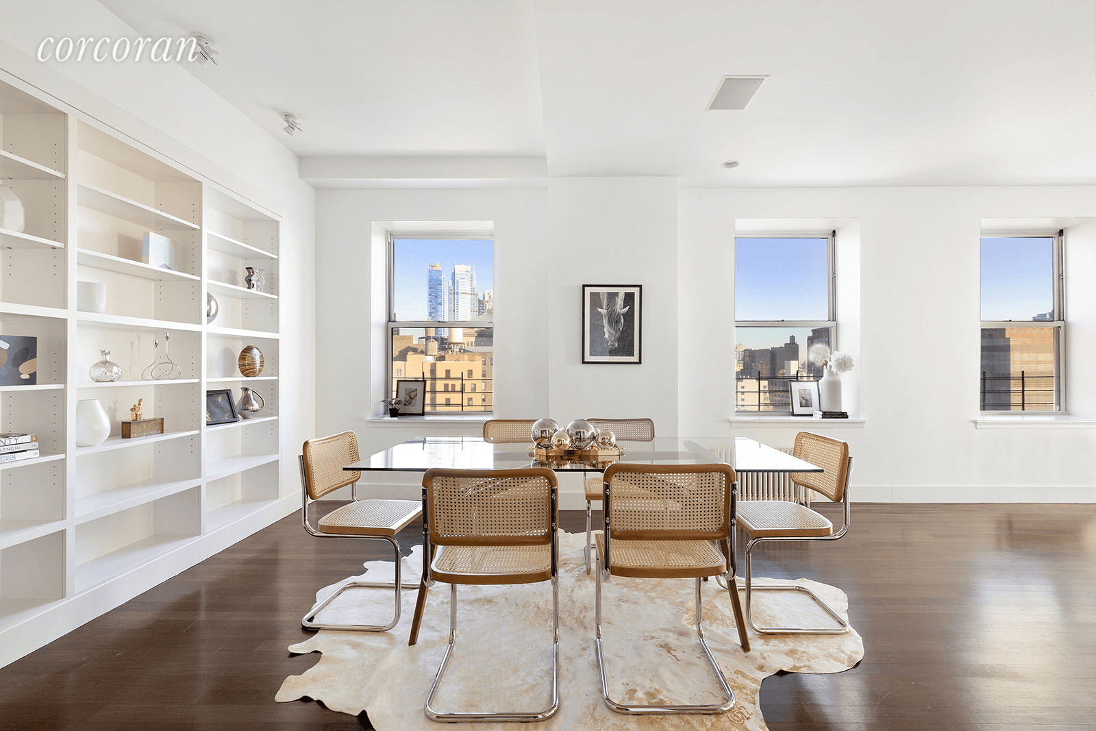 Do not miss this truly special corner townhouse in the sky, on the top floor of one of Brooklyn Heights most conveniently located elevator buildings, one block to every subway ...