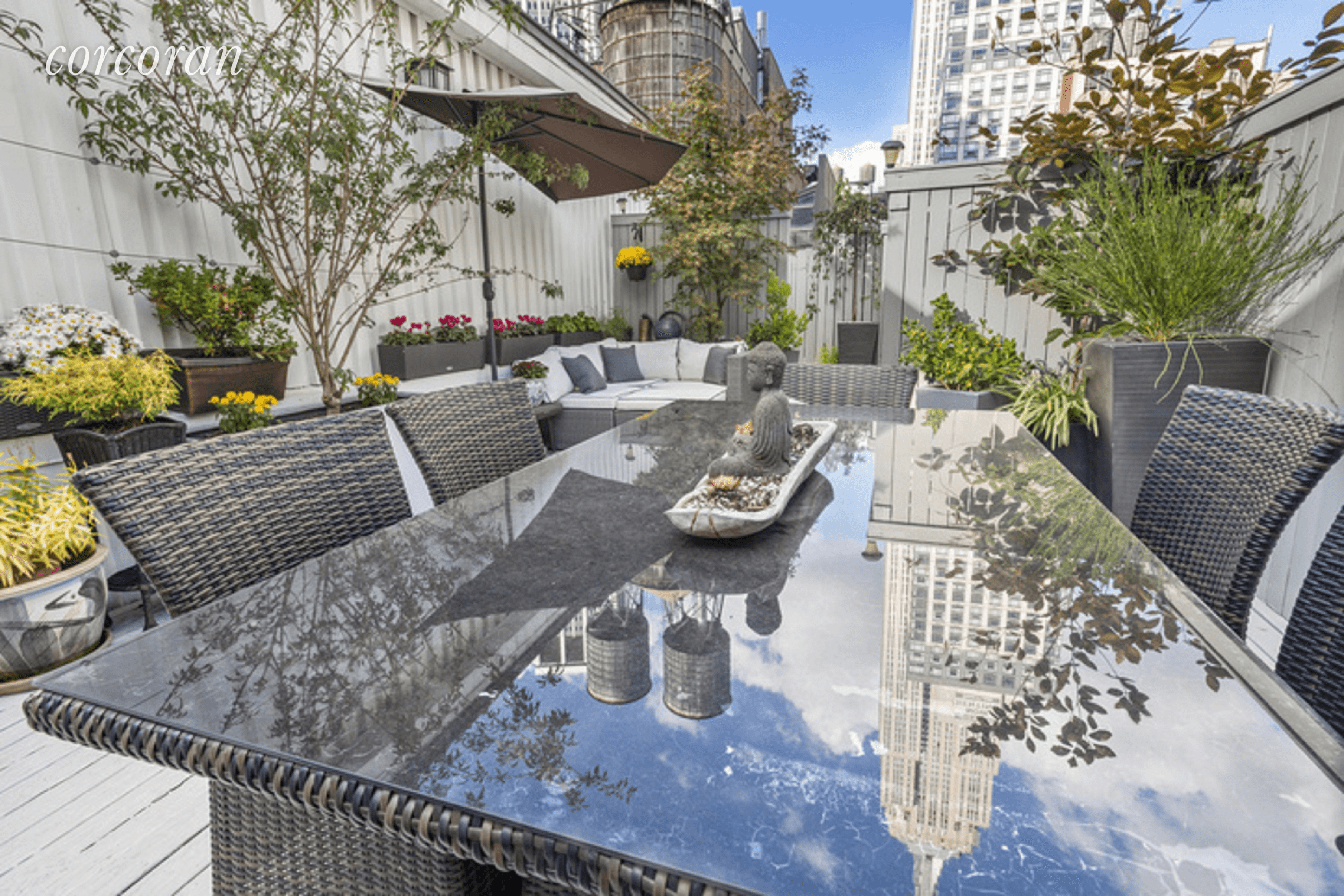 Picture yourself enjoying iconic views of the Empire State building in this 4 bedroom 3 bathroom 3, 850 sq ft.