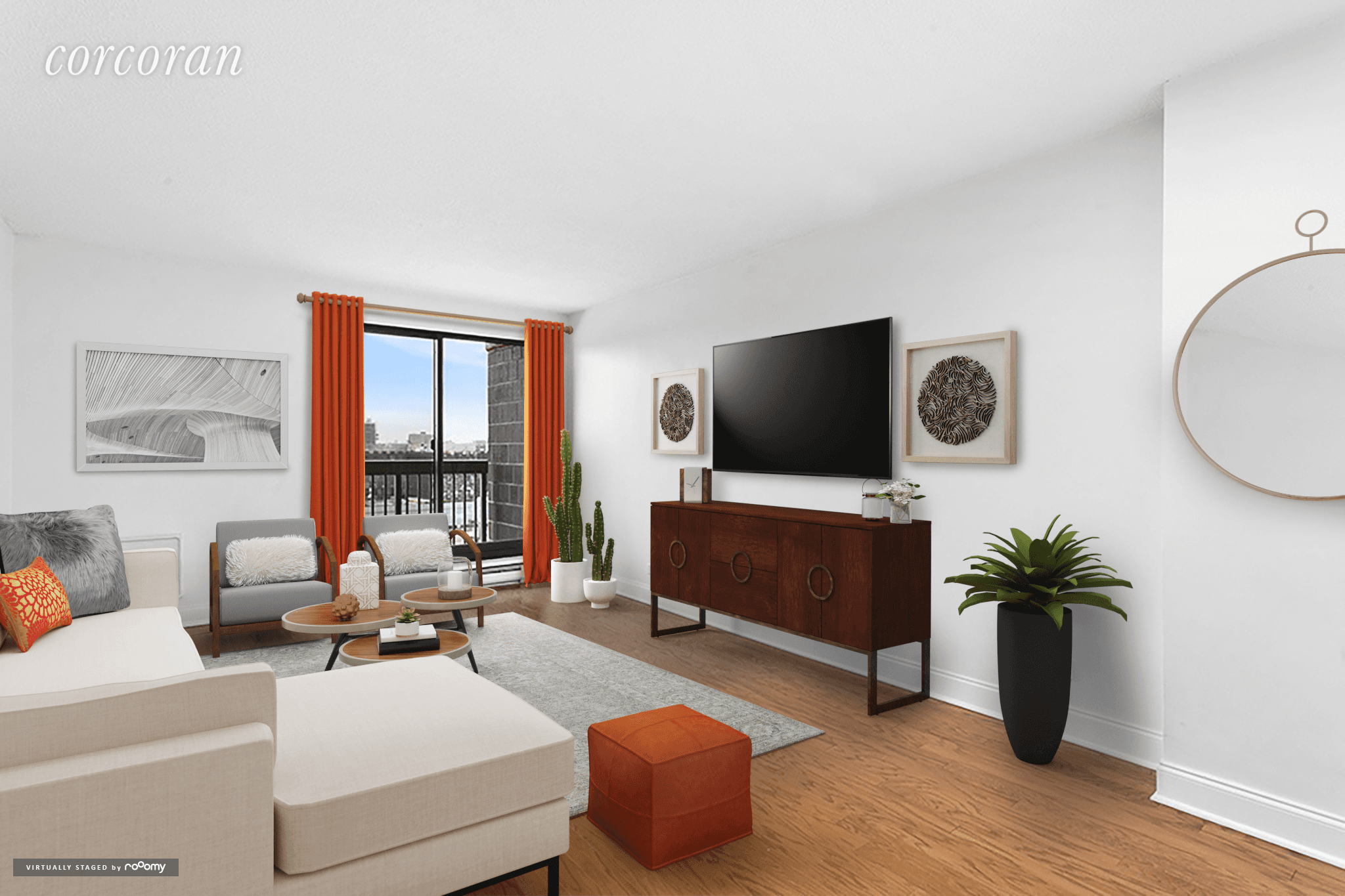 Limited Time Offer No Broker Fee and 1 Month Free33rd Floor 2 BR 1Bath with Balcony NYC Skyline ViewsGetting to lower Manhattan from this spacious Two Bedroom One Bathroomapartment will ...