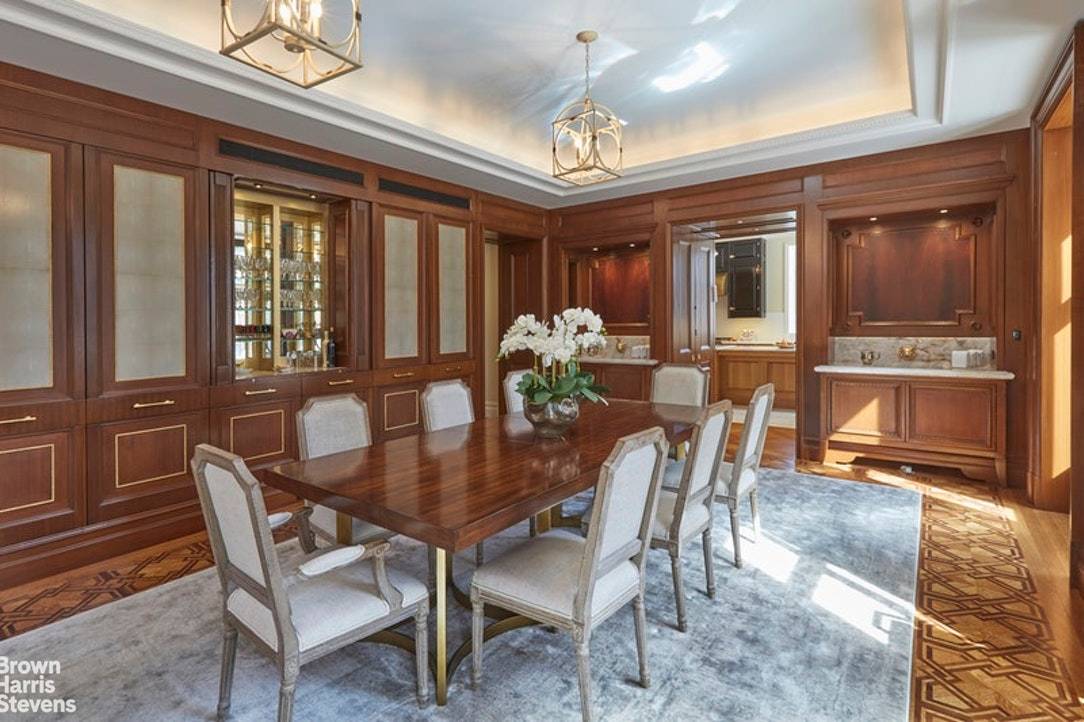 This impeccable 8, 000 square foot approximate grand residence is the largest renovated home ever offered for sale at the historic, landmarked Apthorp Apartments.