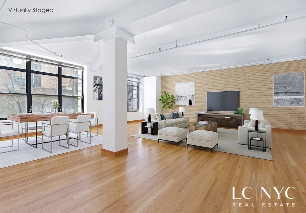 Space meets opportunity in this expansive loft in Chelsea !
