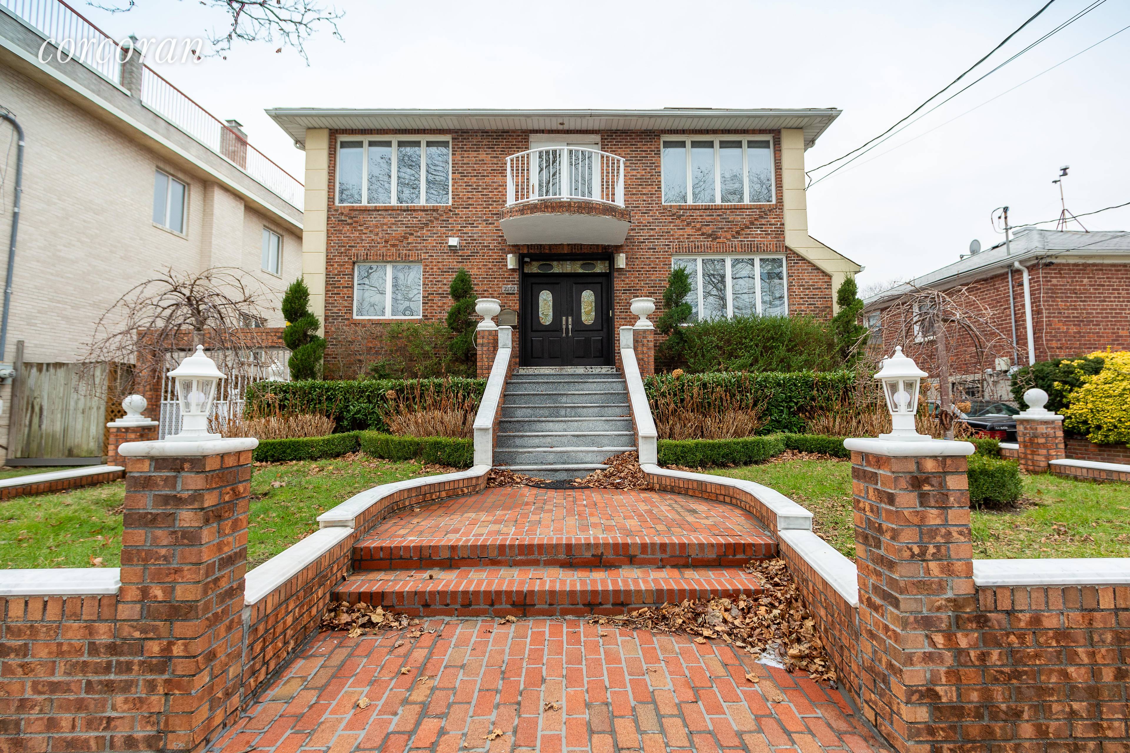 Welcome to 2272 E. 64th Street, a one of a kind, fully detached, renovated, brick, center hall colonial mansion on one of Mill Basins most coveted and quaint tree lined ...