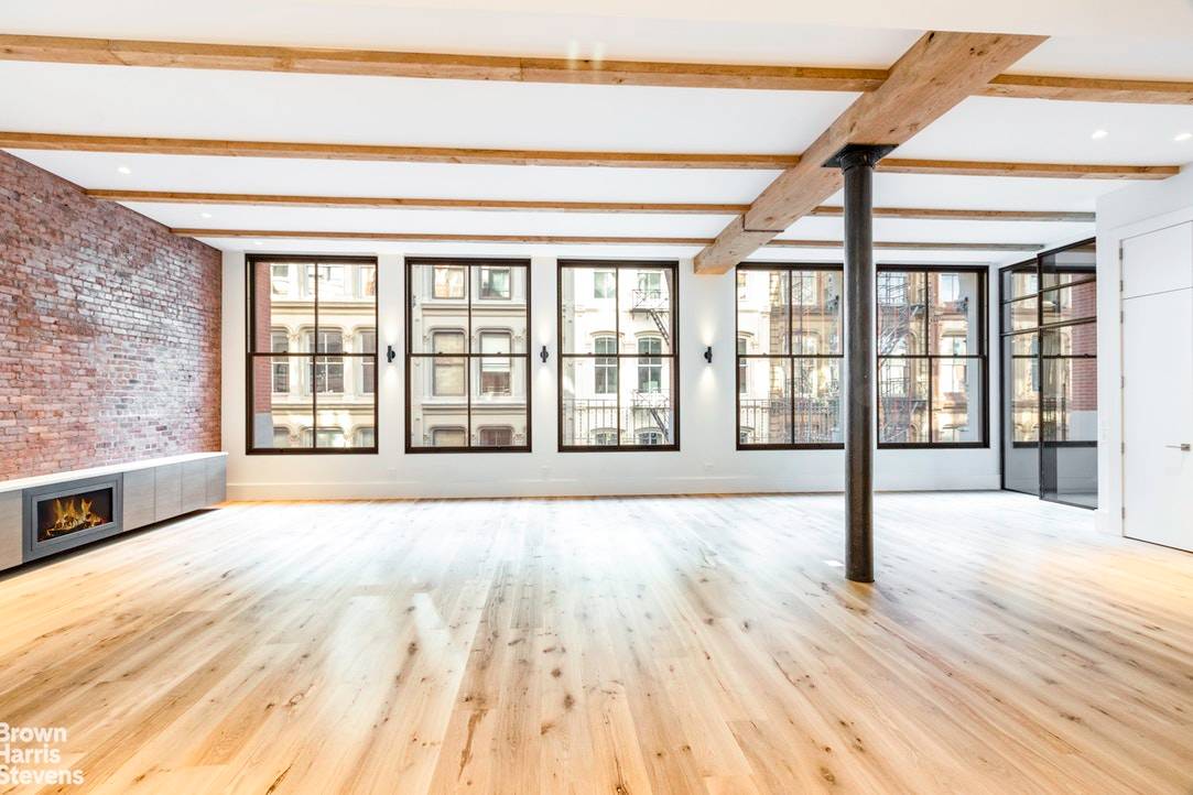 A Loft like no other ! This loft offers 4 or 5 distinct socializing areas, 4 bedrooms, 5 baths, media playroom, den and loggia !
