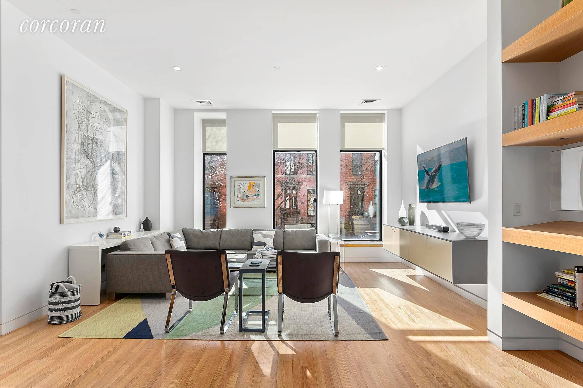 Located where Brooklyn Heights meets Boerum Hill and Downtown Brooklyn, 267A State Street is a four story modern, bright townhouse with three bedrooms den, four bathrooms, play and media rooms, ...