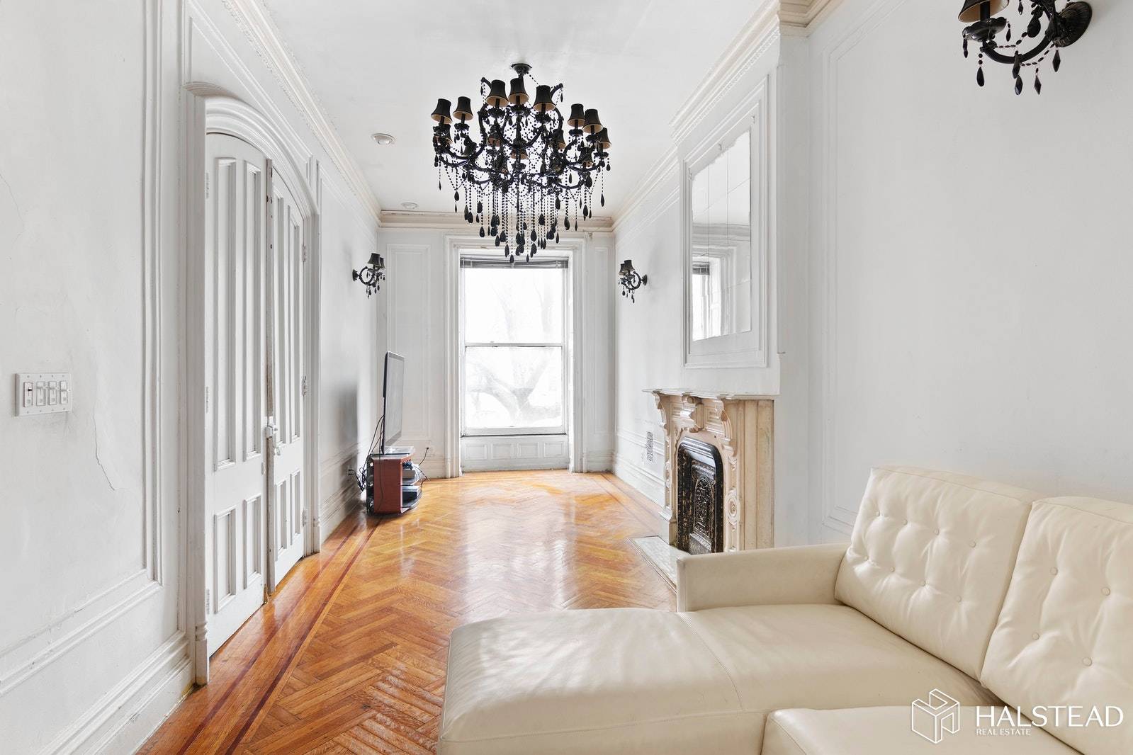 CLASSIC BROWNSTONE 1228 Dean Street is a Double Duplex 2 Family, 4 storied Brownstone Classic built in 1910 ; complete with original wrought iron gates, wide stoop and crowing cornices.