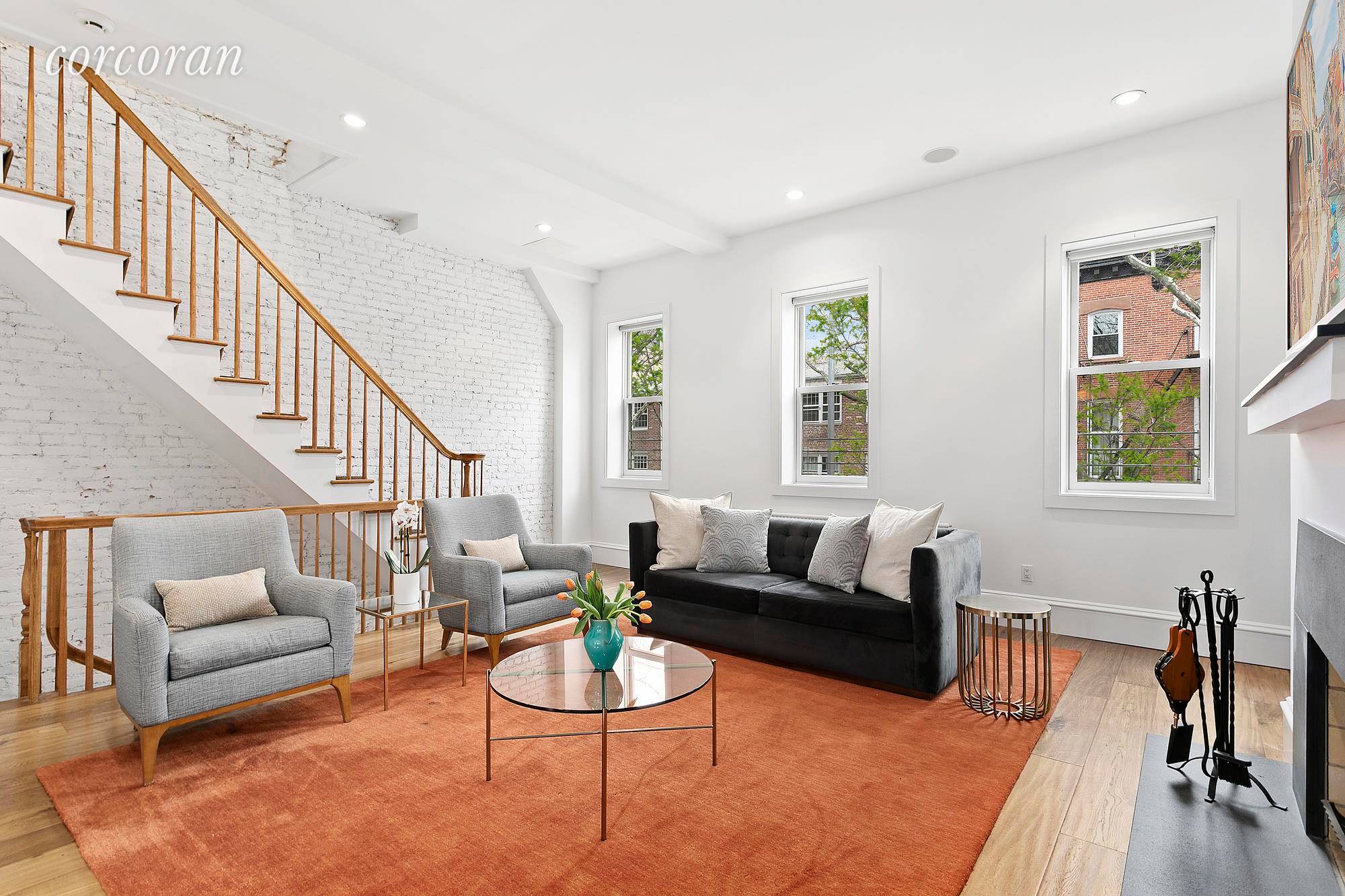 17 Cheever Place is a bright and welcoming single family townhouse on one of Cobble Hill's most beloved Place streets.