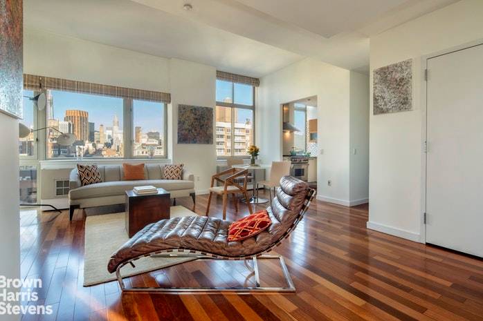 Dazzling views and light all day from every room are just 2 of the special features of this duplex penthouse condominium with a private terrace.