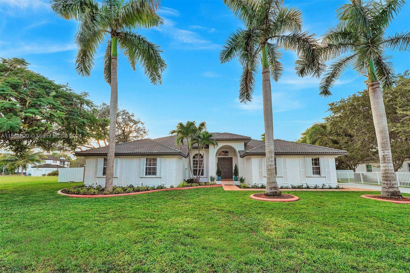 Don't miss out on this spectacular and recently renovated estate home on an oversized lot in one of the finest neighborhoods in Cutler Bay.