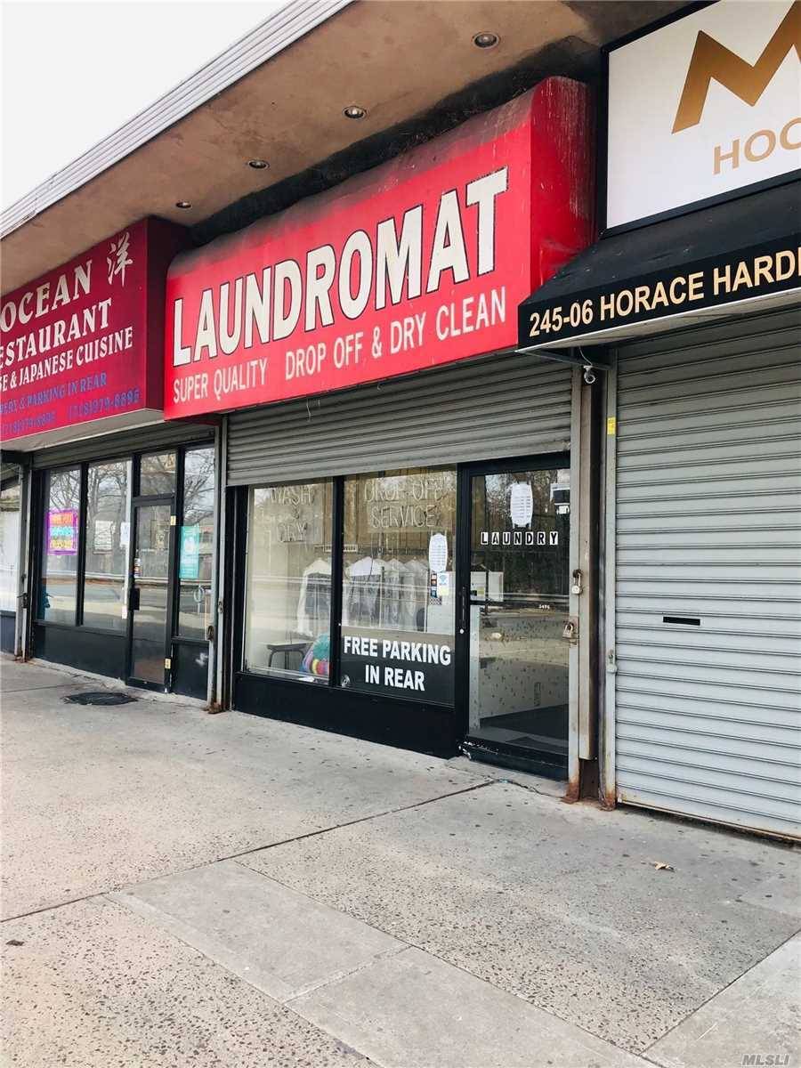 Established laundromat. Opportunity to own your own business.