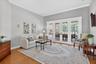 Large Living Room with high ceilings