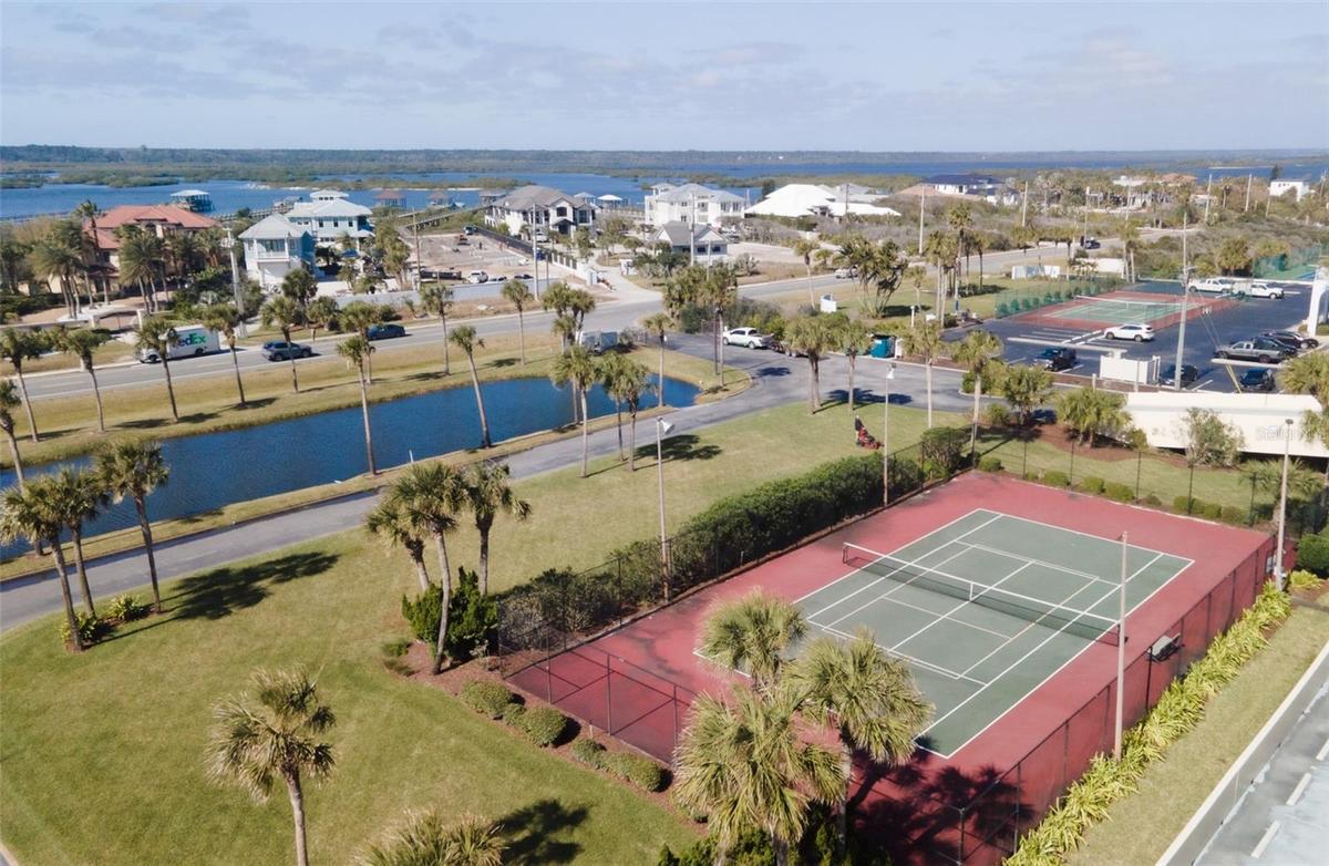 Courts for tennis