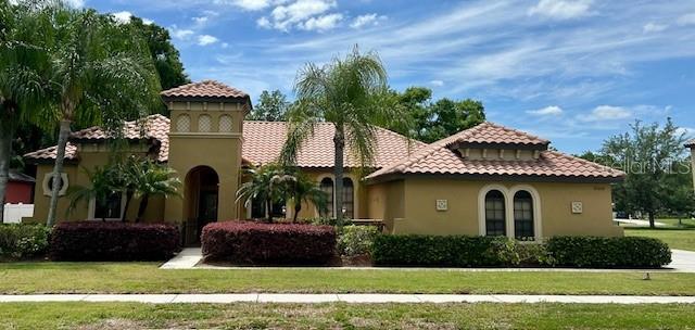 Front Exterior w/ Barrel Tile Roof