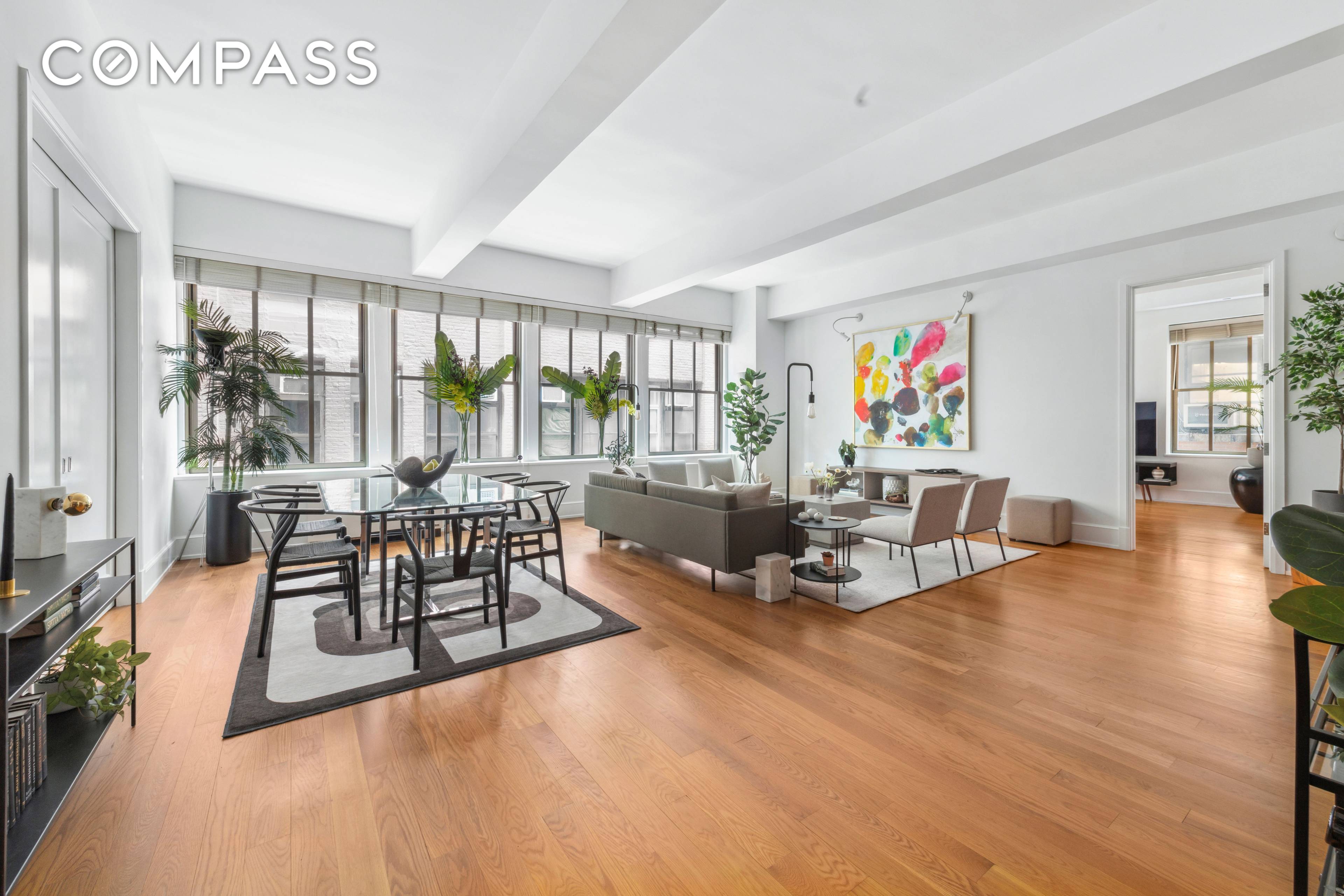 Welcome to the epitome of luxury living in Chelsea a magnificent three bedroom loft that exudes unparalleled spaciousness and style.