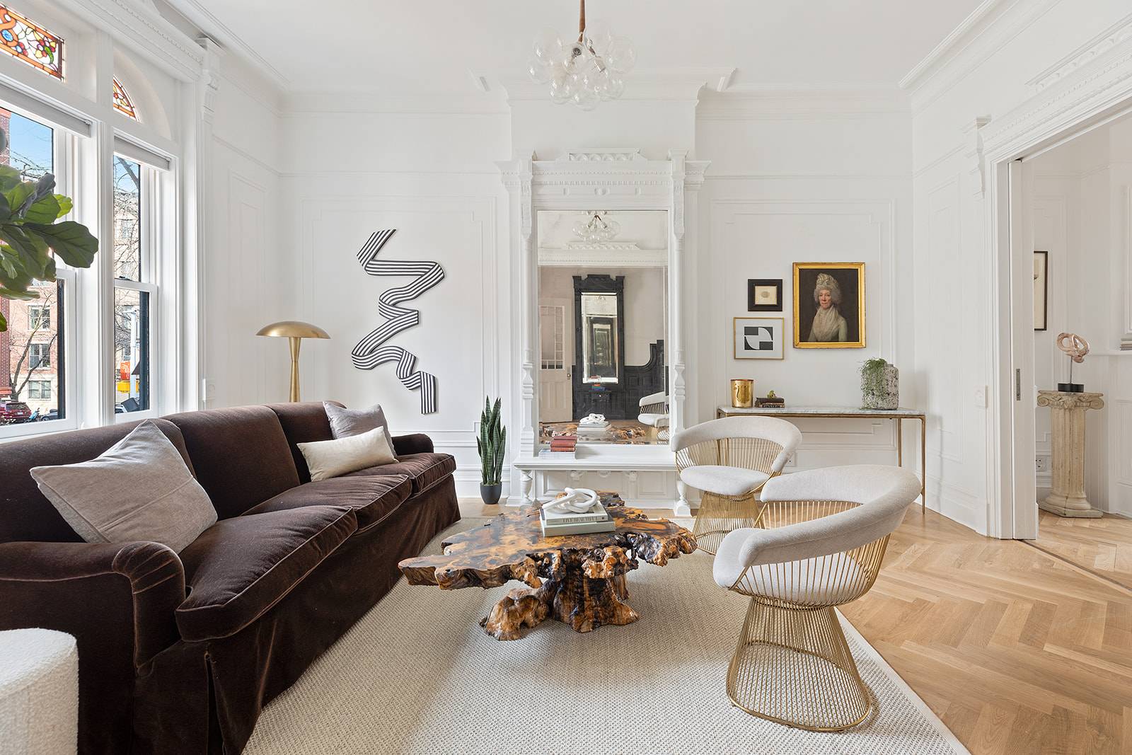 Own a piece of history with this rare, breathtaking, Landmarked 1887 Romanesque Revival Park Slope townhouse with four stories finished basement.