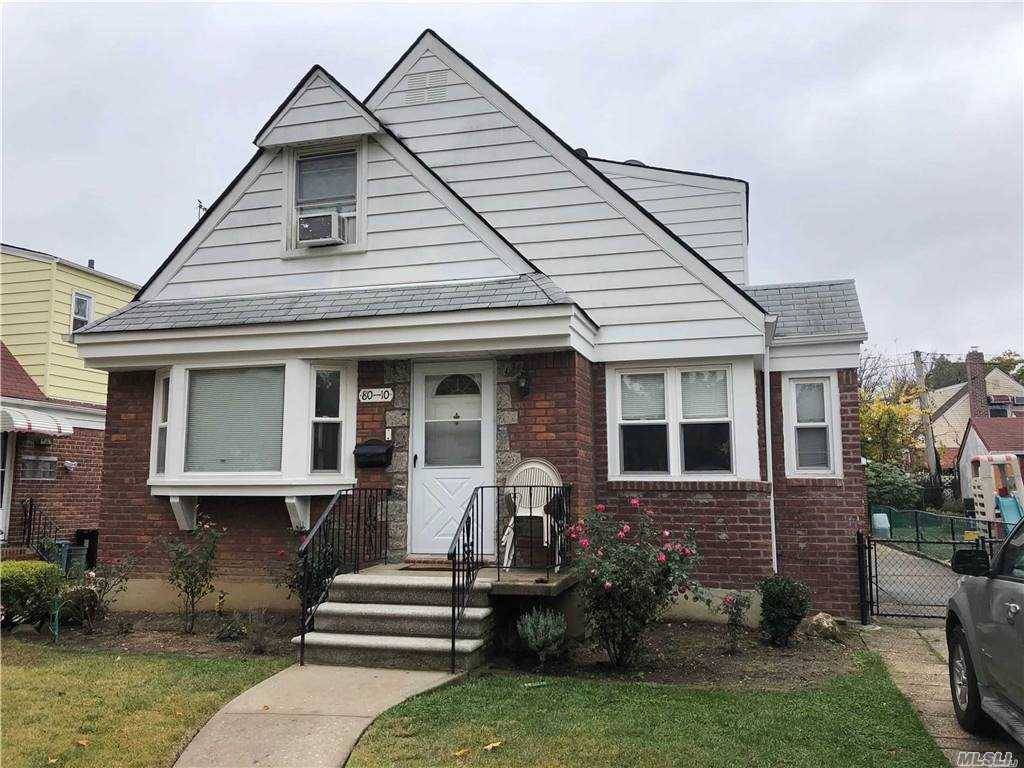 Completely renovated Cape Rental in Floral Park with 2 Large Bedroom, Living Room, Dining Room, Kitchen, full Bath.
