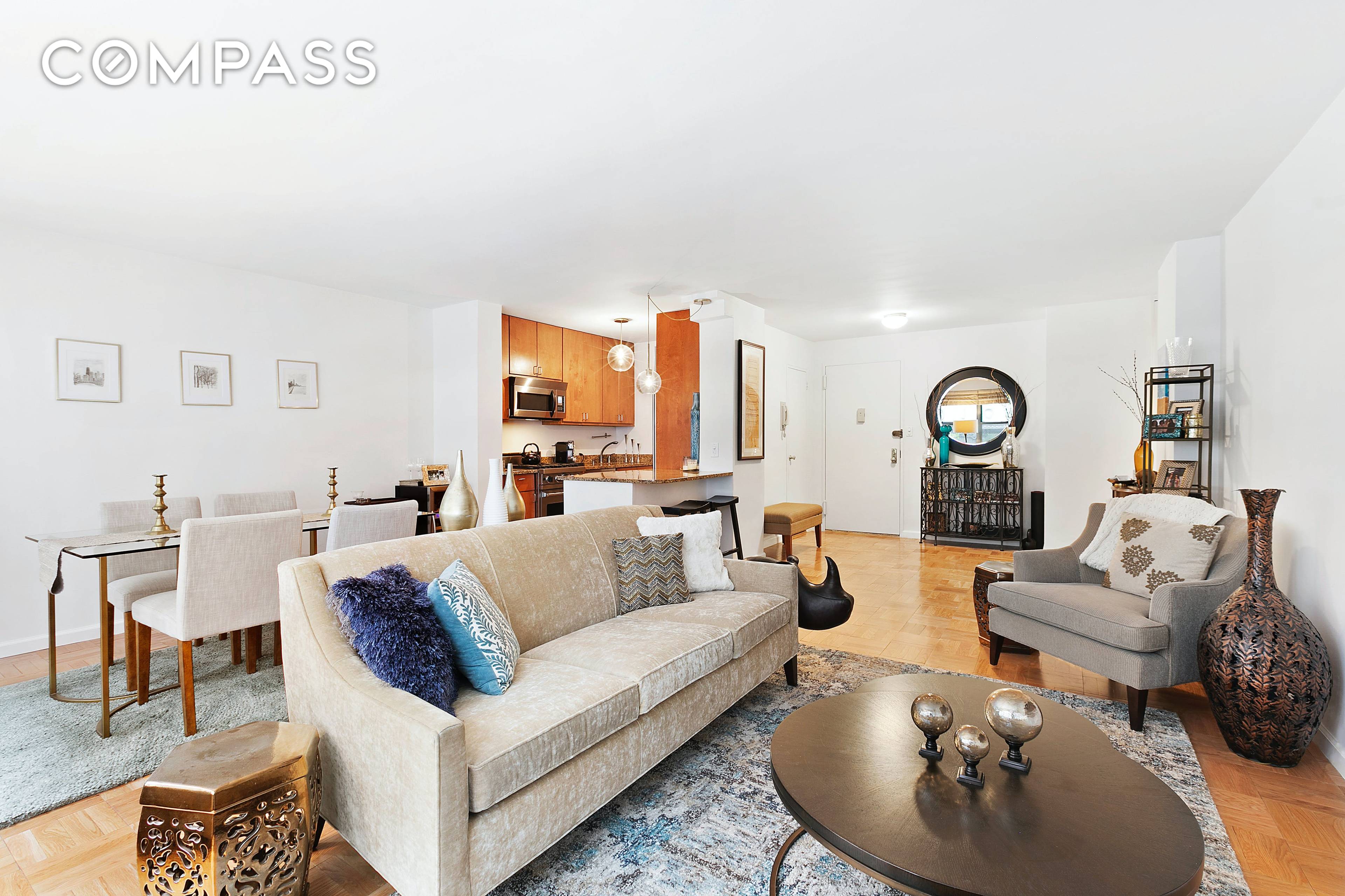 Welcome to 60 West 13th Street, Unit 5C the spacious and sunny one bedroom home that you ve been looking for.