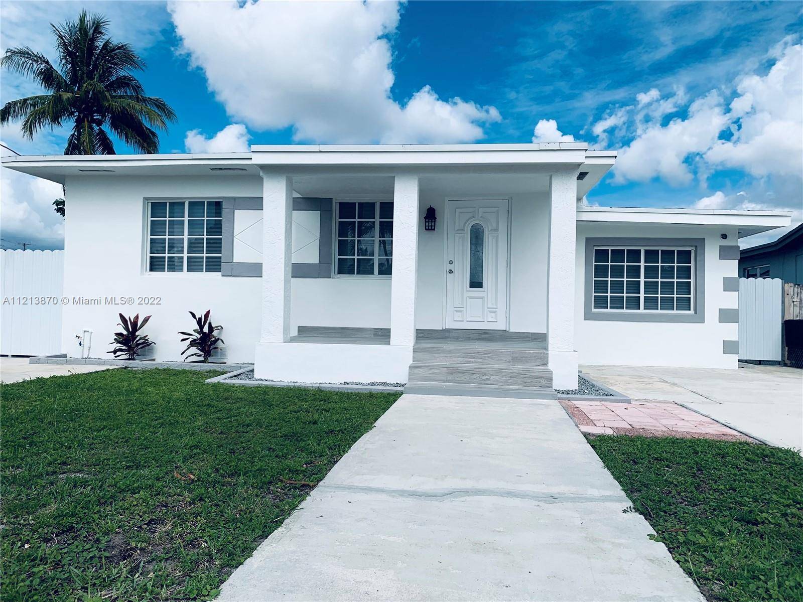 Remodeled Single Family Home located in Hialeah.