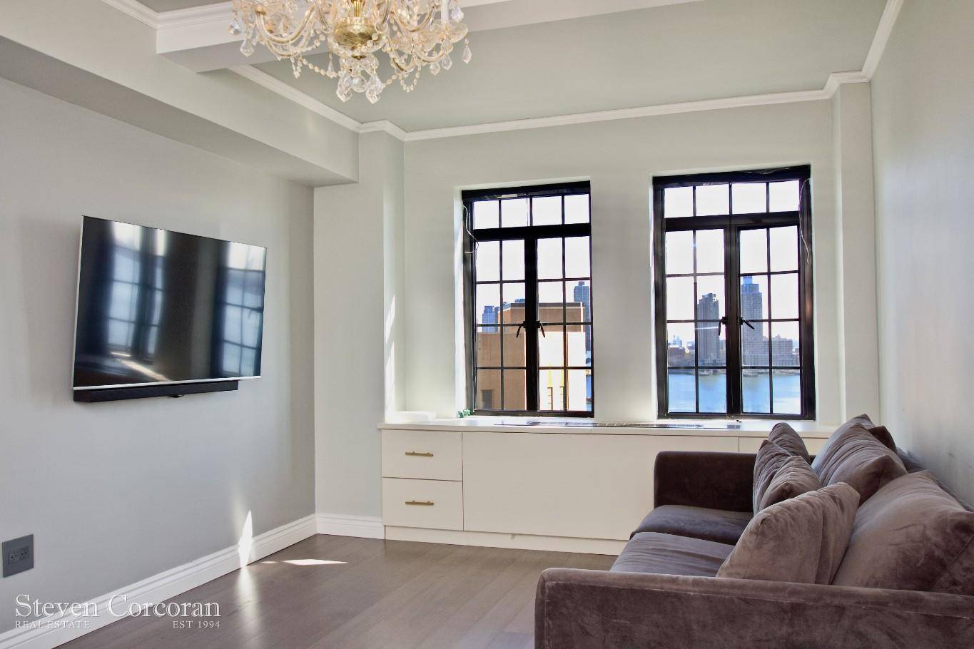 NEW LISTING IN WINDSOR TOWERExquisitely gut renovated 1 bed unit featuring amazing water views and bespoke interior.