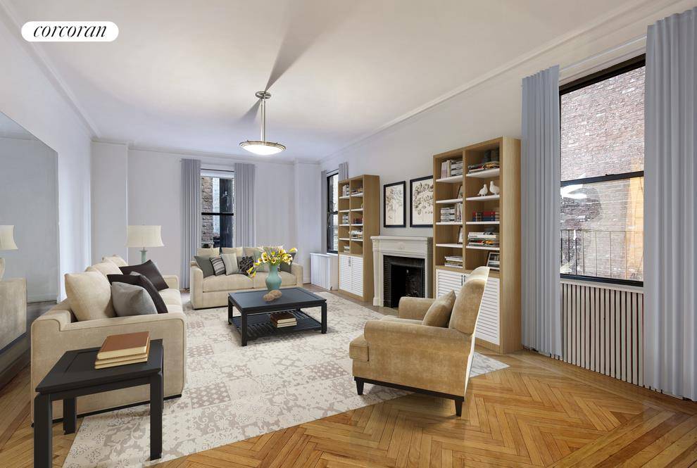Sprawling Prewar 3 Bedroom Condo just two blocks from Central Park !