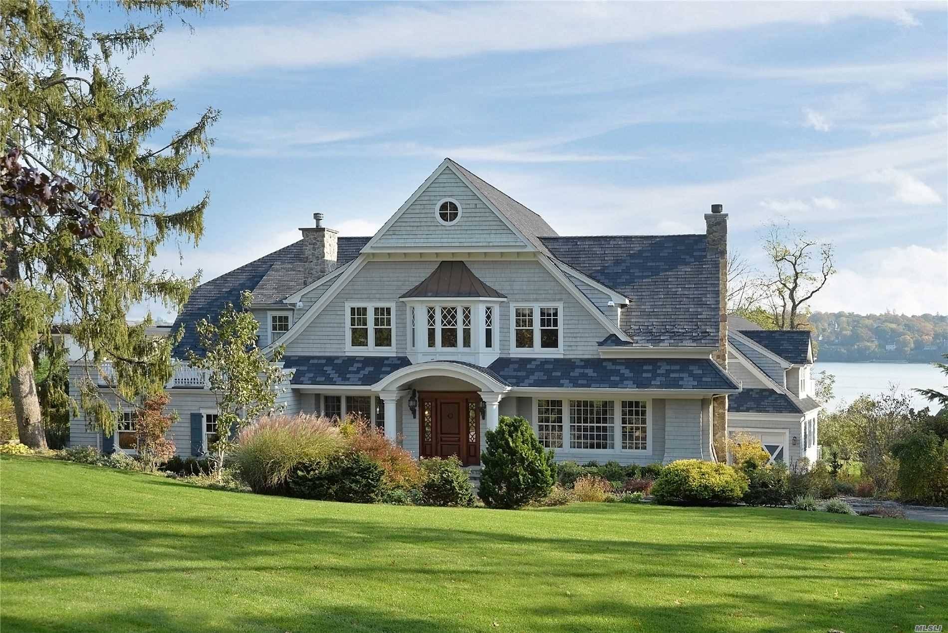 Offering Tantalizing Water Views, This Magnificent Custom Built 6 Bedroom Shingle Style Home With Pool Was Designed To Capitalize On Its Prime Location While Providing A Floor Plan And Amenities ...
