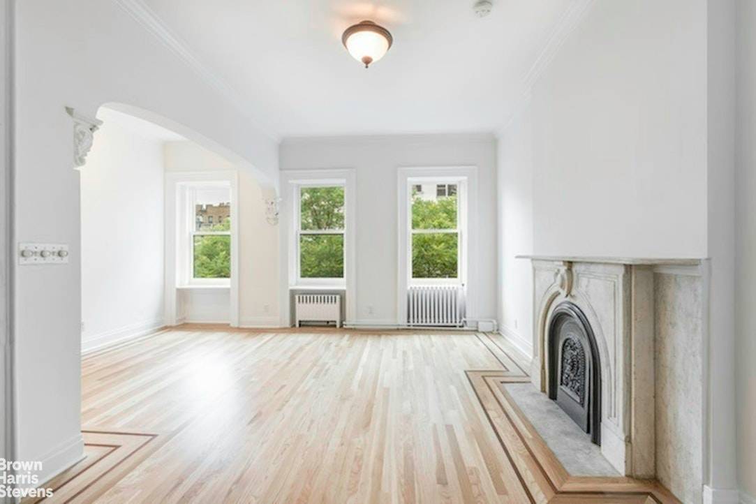 Beautiful and sprawling, full floor of a brownstone !