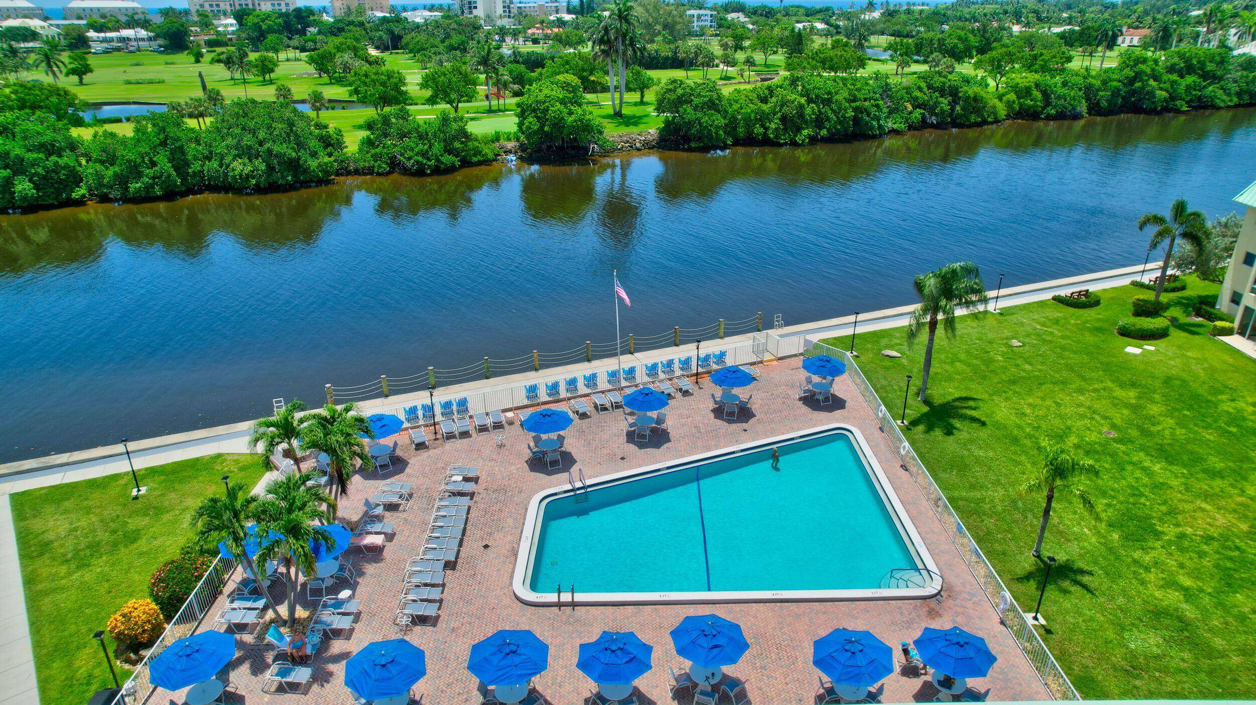 This stunning 2 bedroom, 2 bathroom ground floor corner Beautifully Furnished Turnkey condo is located in a resort style Intracoastal community.