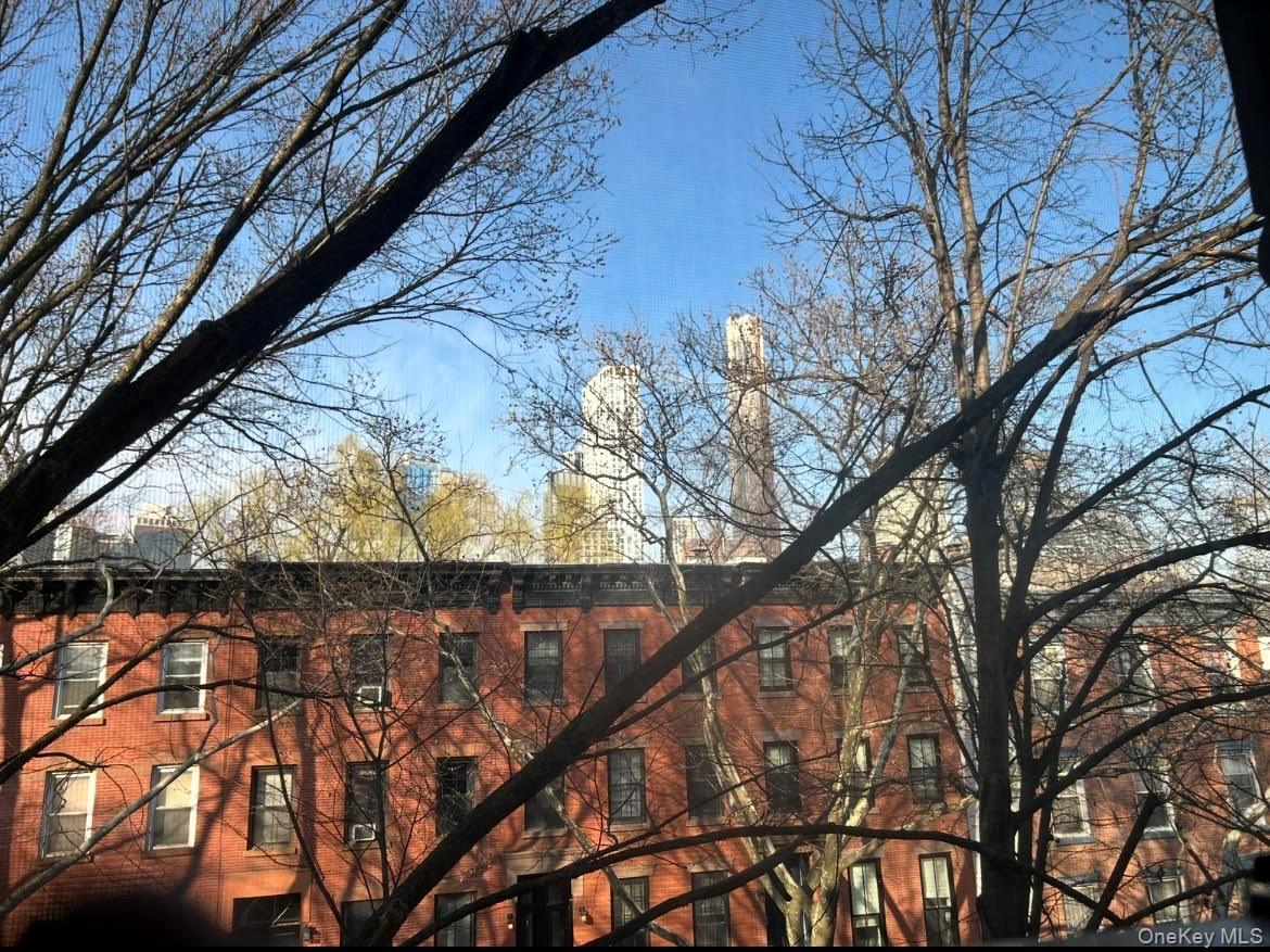View from living room.