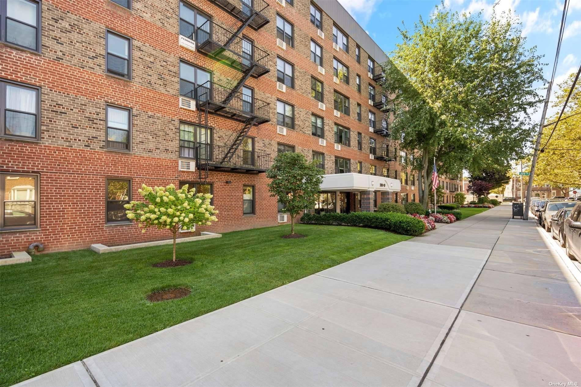 Welcome to this charming 1 bedroom, 1 bathroom Co op located in at The Linda Cooperative Building in Bayside, Queens, NY.