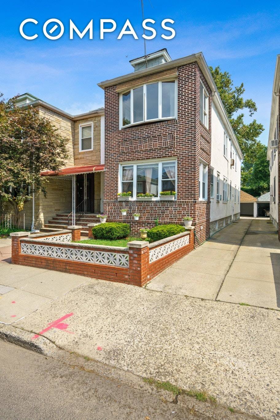 6811 Narrows ave is a quintessential Bay Ridge 2 family home that is semi detached with a 2 car garage and shared driveway.