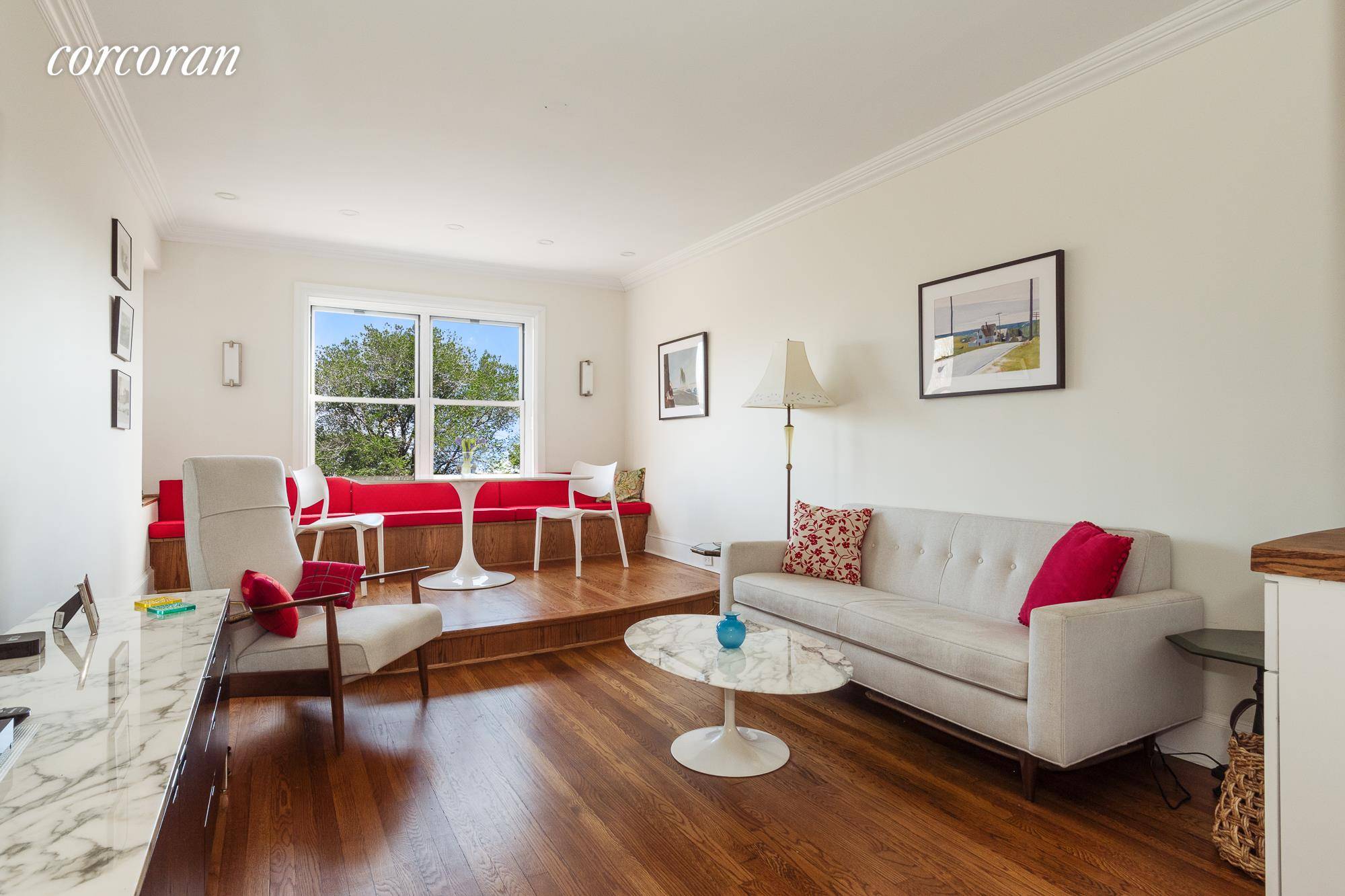 Breathtaking direct Central Park views await from this renovated pre war 2 bed, 2 bath condo at 425 Central Park West.