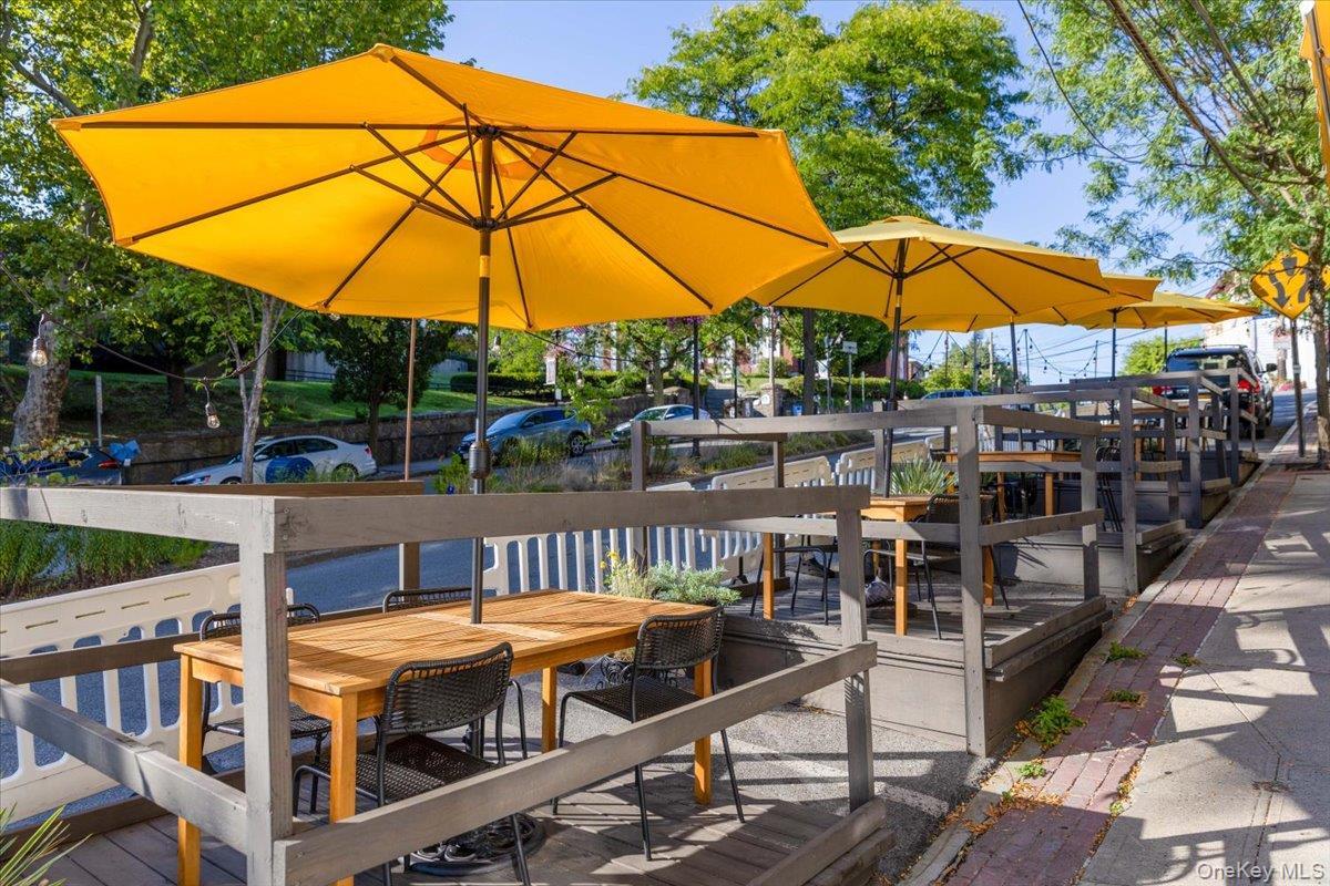 Indulge in vibrant local community living with charming sidewalk cafes and award-winning culinary hotspots just a flat, scenic stroll away.