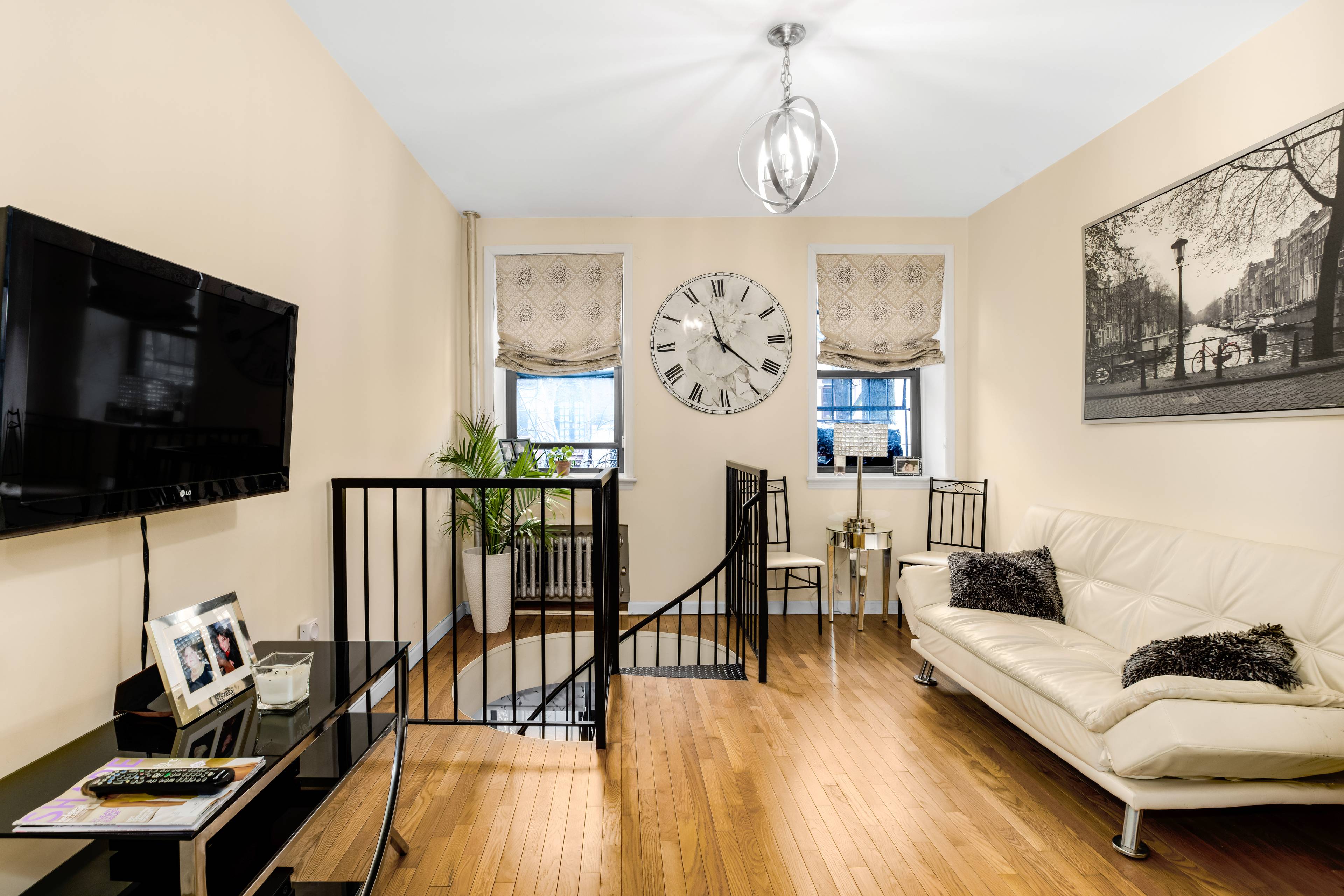 Enjoy spacious duplex living in the heart of Brownstone Brooklyn in this updated Park Slope co op home.