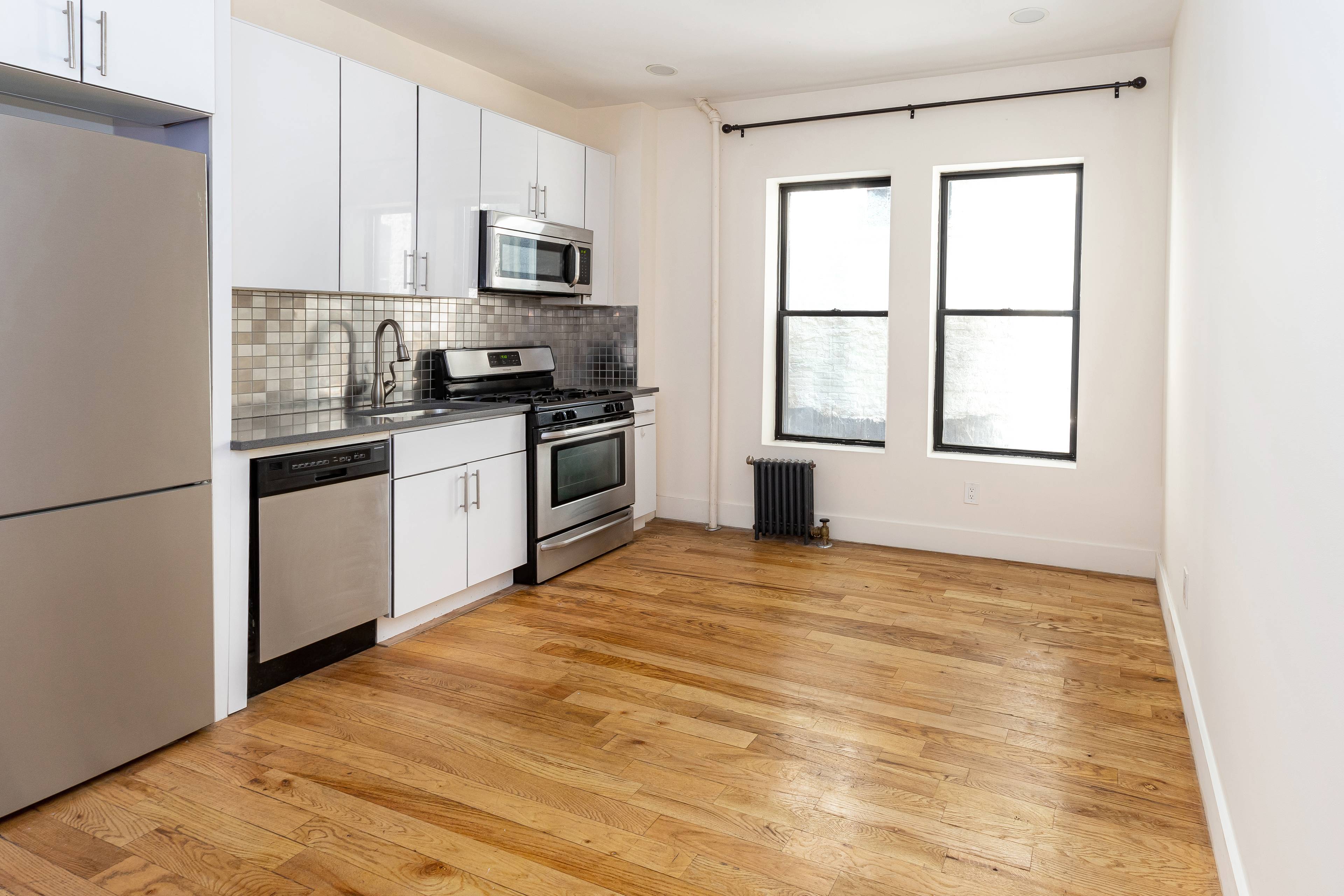 Beautiful Three Bed Two Bath apartment in the heart of Prospect Lefferts Garden with easy access to Manhattan via the Q Train.