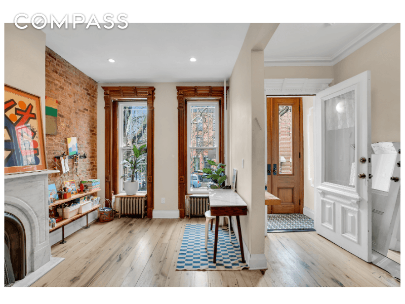 Rent includes Verizon Fios WIFI Included Heat included On a beautiful tree lined block, a 'superblock', sits this wonderful duplex in a historical home designated by the NYC Landmarks Preservation ...