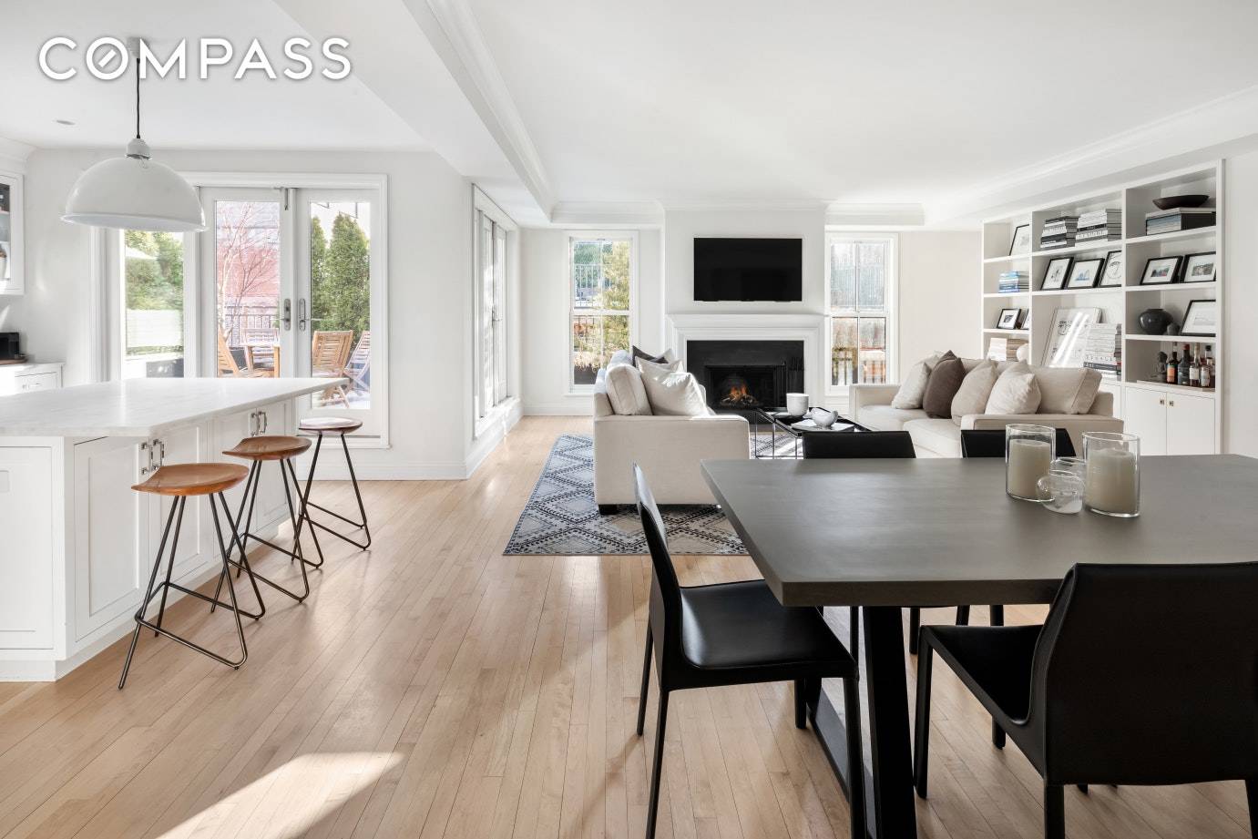 A serene escape from the City, the recently renovated Penthouse B at 55 White is a 2, 063 square foot, 3 bed, 3 bath sanctuary highlighted by a wood burning ...